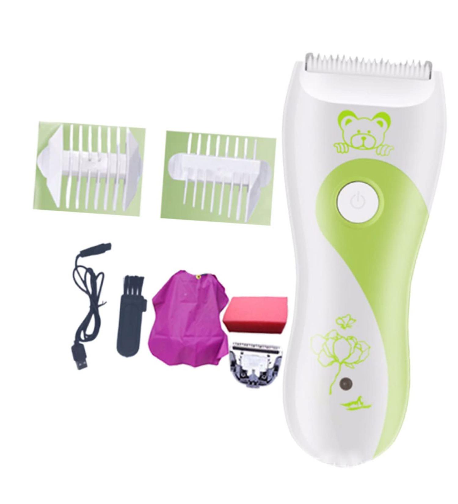 KALLORY Electric Shaver Set: Silent Automatic Hair Clipper Kit with Rechargeable Mute Cutter - Assorted Colors - 13.7x4.7cm - Buy Online on SooperMarket.com