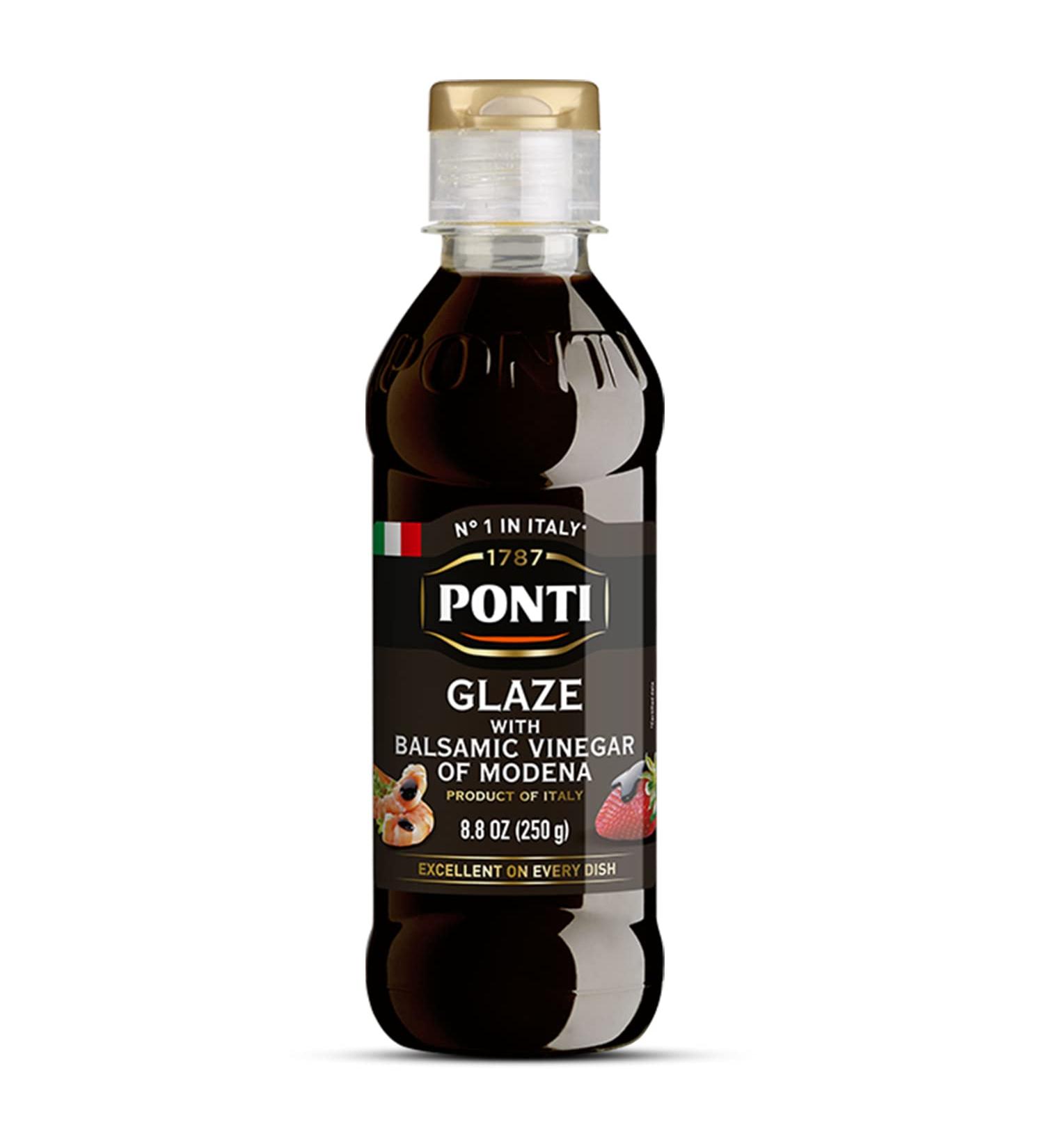 PONTI GLAZE WITH MOSCATO GRAPE MUST Balsamic Grape Moscato - Buy Online on SooperMarket.com