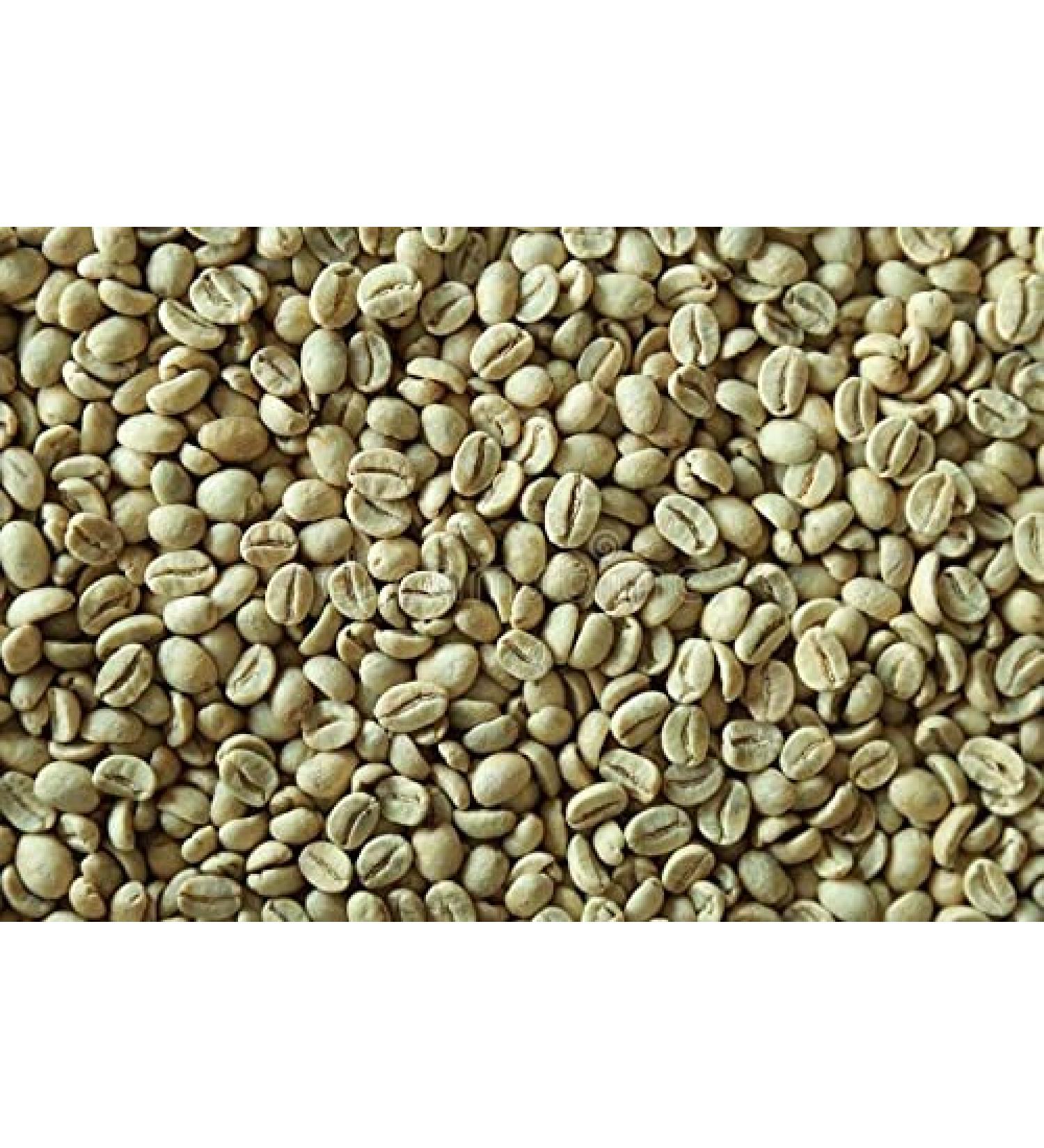 Yirgacheffe Green Coffee Beans - 1kg | Ethiopian 100% Arabica Beans for Home Roasting - Buy Online on SooperMarket.com