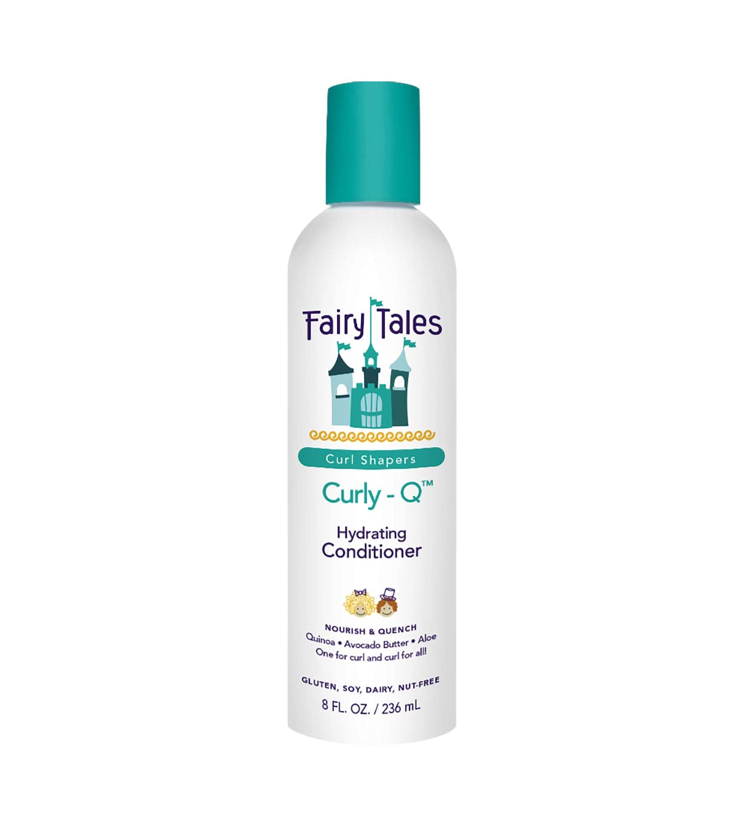 Fairy Tales Curly Q Kids Conditioner - Moisturizing for all Curl Types - Paraben, Sulfate, Gluten, Nut Free - 8 oz - Buy Online on SooperMarket.com