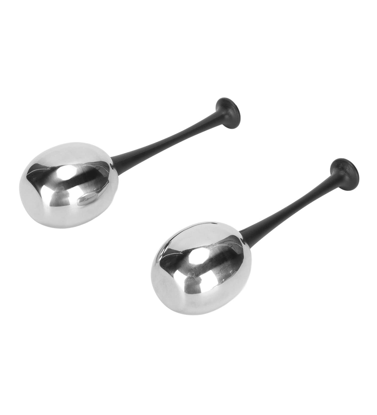Facial Ice Glove - Ergonomic Stainless Steel Massager for Reducing Swelling | Black Handle - Buy Online on SooperMarket.com