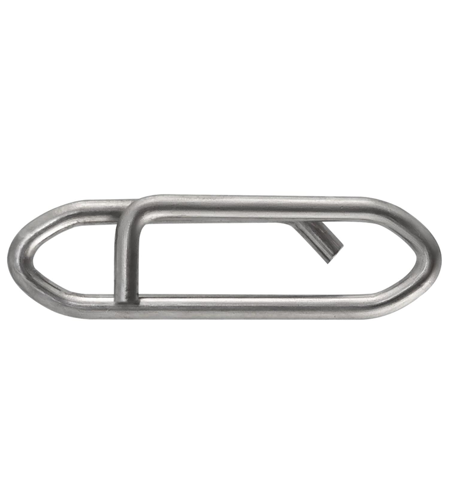 Dr.Fish Stainless Steel Fishing Power Clips - 25LB Micro Quick Snap Connectors 20 Pack - Buy Online on SooperMarket.com