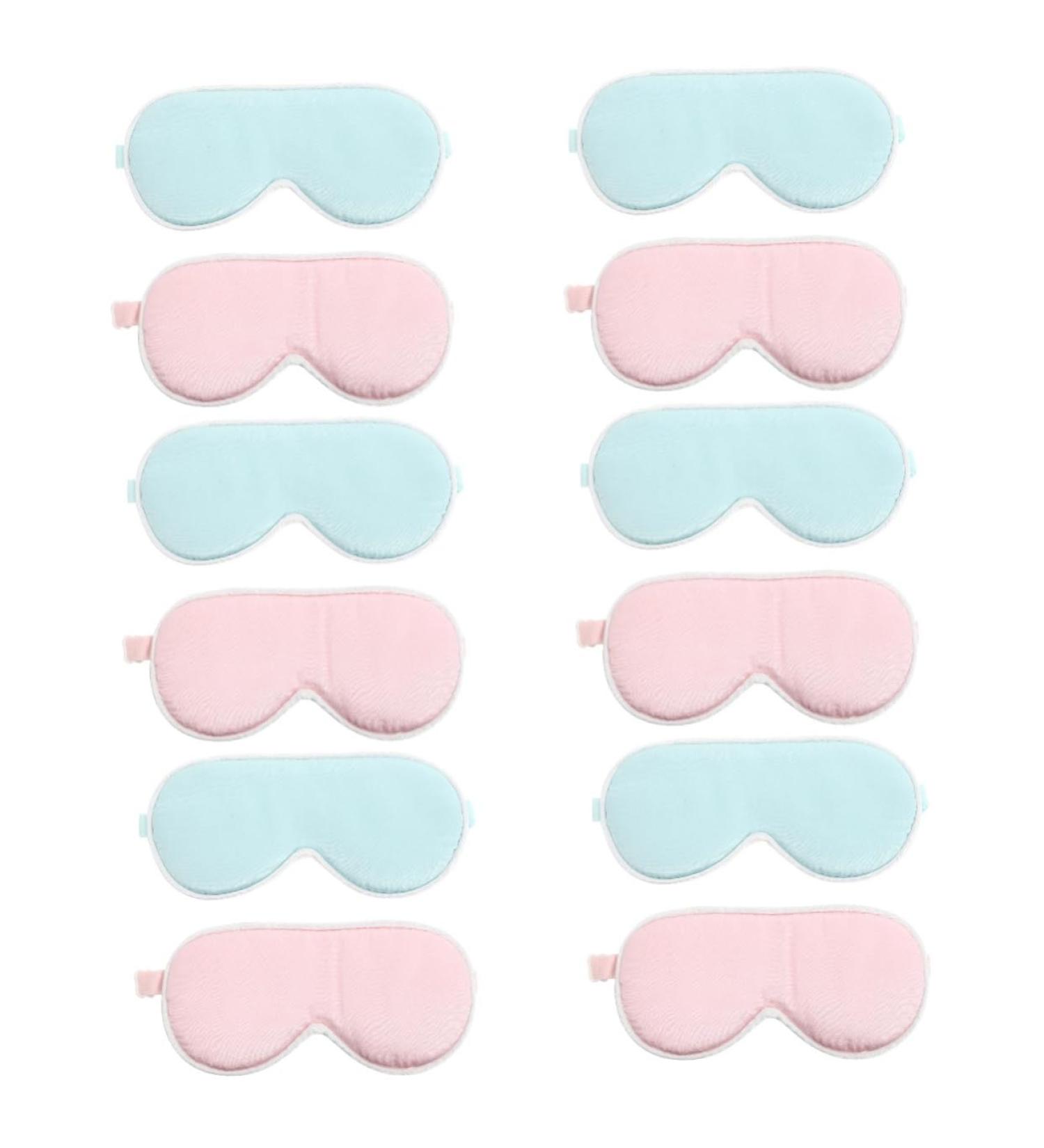 Shop Gatuida 12 Pcs Baby Eye Masks - Satin Sleep Blindfolds for Girls | Comfortable Kids Eye Shades for Better Sleep - Buy Online on SooperMarket.com