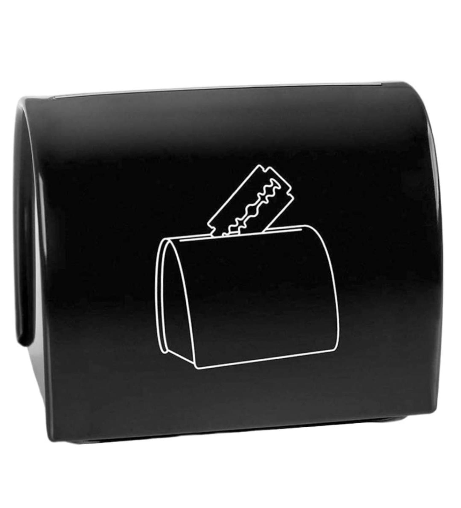 Metal Storage Box for Razor Disposal | Safe & Secure Sharps Recycling Case - Buy Online on SooperMarket.com