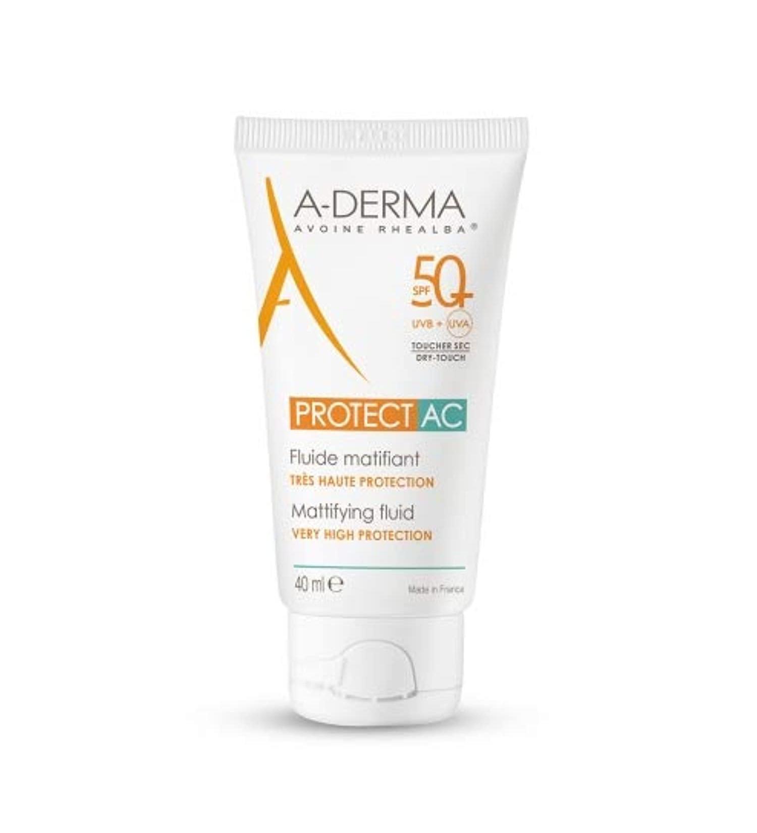 A-DERMA Protect AC Mattifying Fluid Very High Protection SPF50+ 40ml