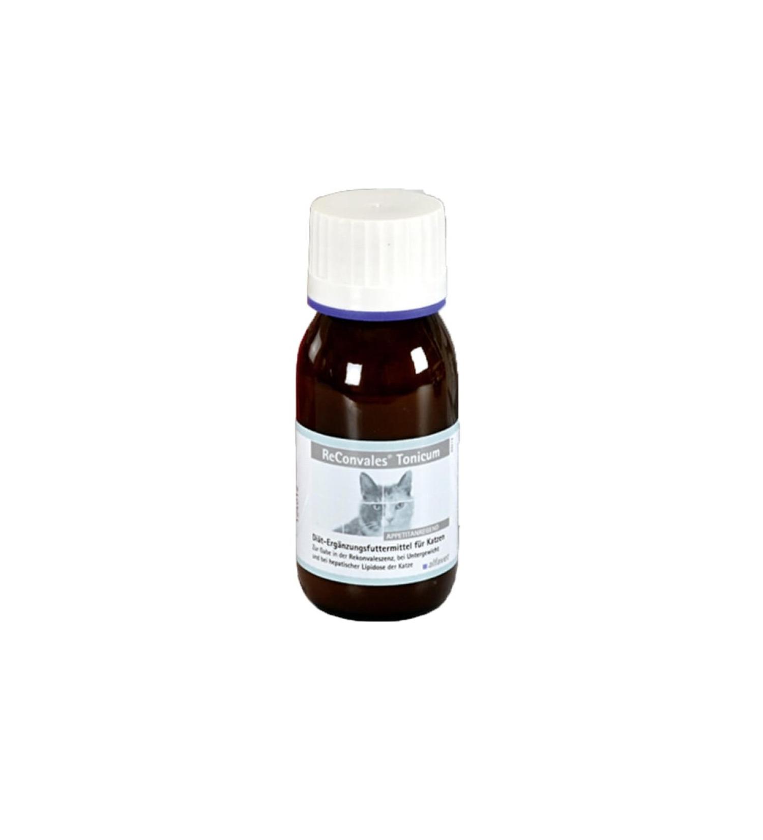 Alfavet Reconvales Tonic for Cats | 45 ml | Dietary Supplement for Nutritional Restoration & Hepatic Lipidosis - Buy Online on SooperMarket.com