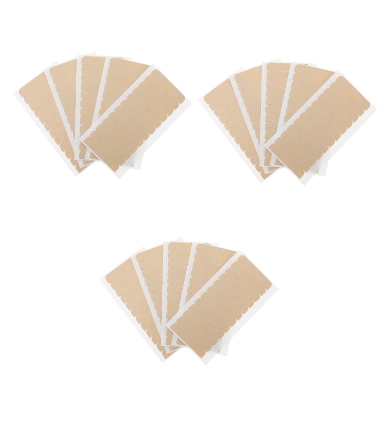 Beavorty 30 Sheets Wig Glue Paster Double Sided Tape Paper Pu - Buy Online on SooperMarket.com