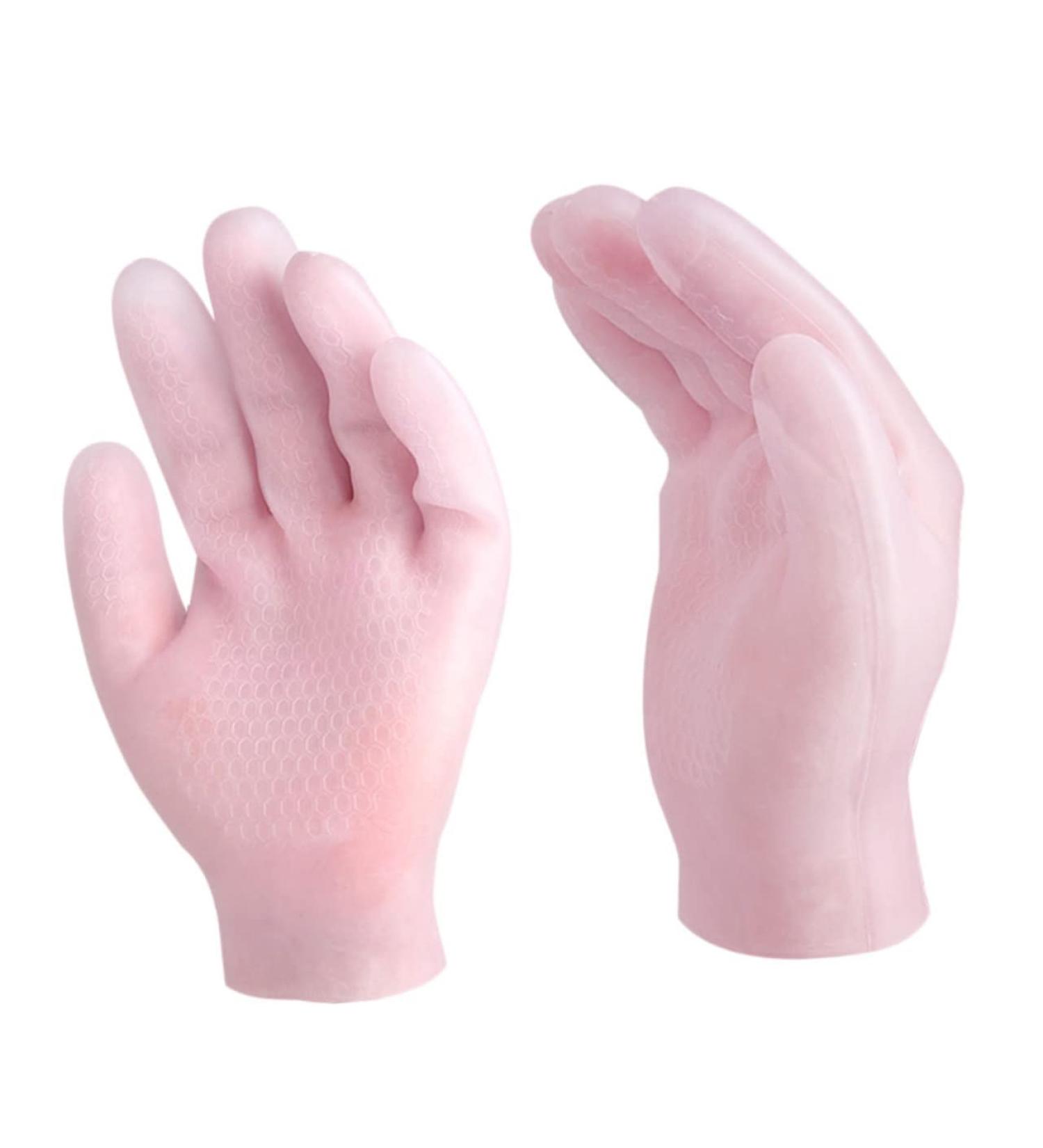 FOYTOKI 1pair Moisturizing Gloves Dry Hand Gloves Skin-Friendly Care Gloves Moisturizing Hand Covers Hand Care Gloves Hand Moisturizing Repairing Gloves Hand Care Supplies 21.5x13cm - Buy Online on SooperMarket.com