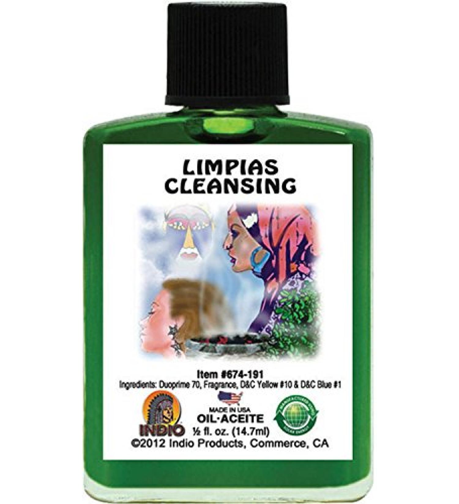 INDIO Oil- Cleansing LIMPIAS 1/2oz