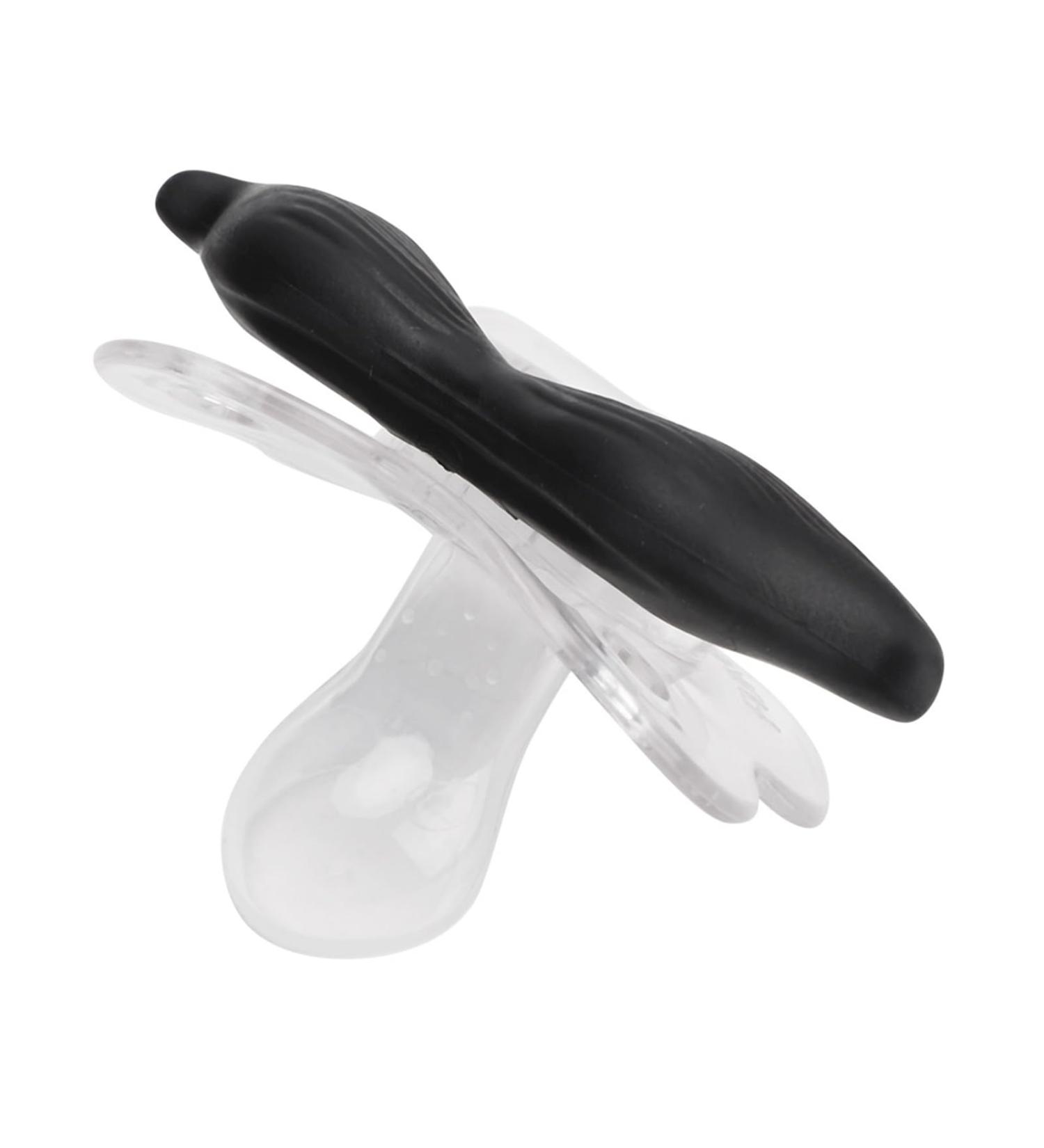 Cute Lip-Beard Pacifier | Eco-Friendly Silicone | Mini Wearable & Ergonomic Design | 7 Men Insulation Case - Buy Online on SooperMarket.com