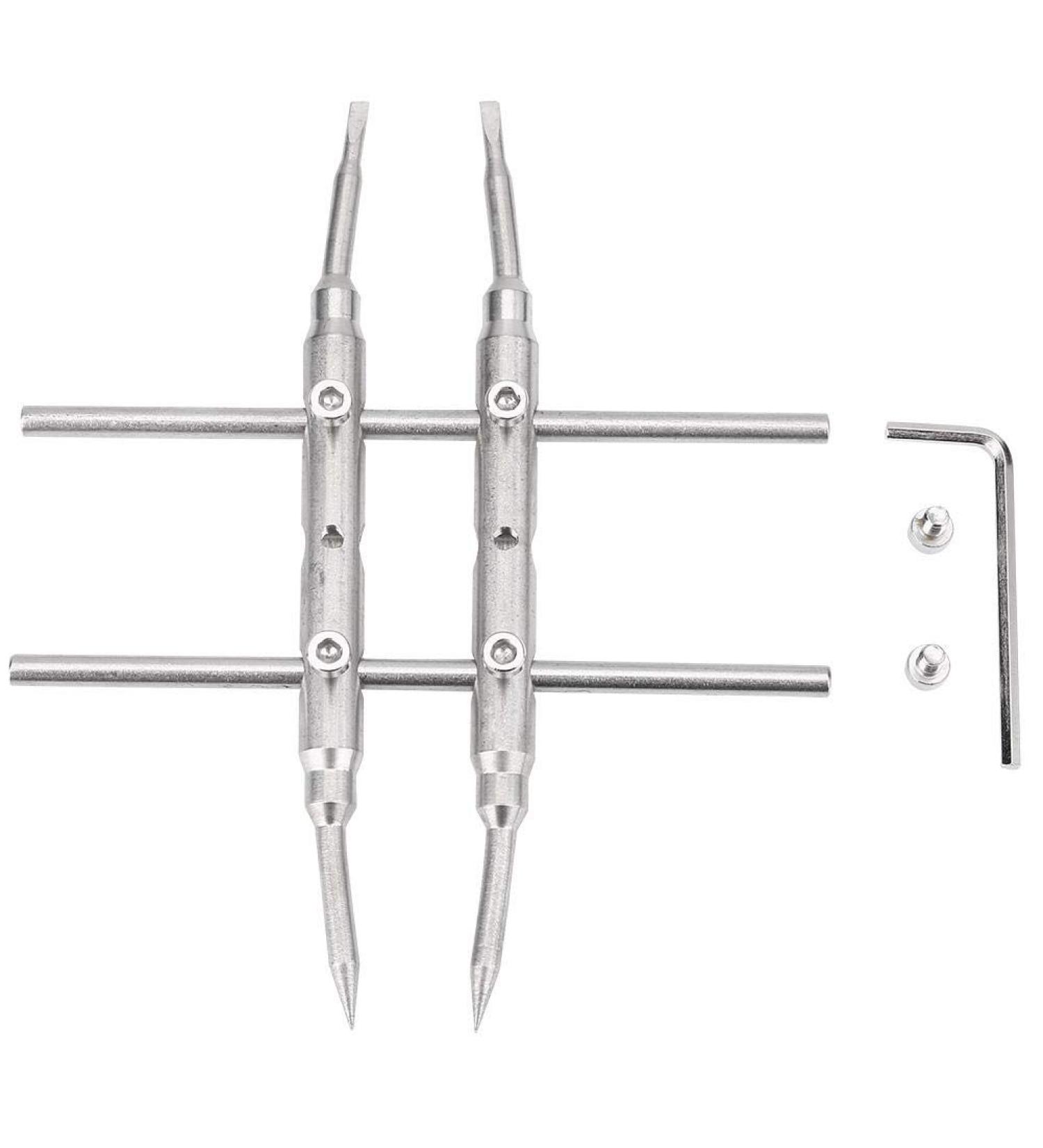Professional Camera Lens Spanner Wrench Double Head Arc Design | Lens Repair Opening Tool for DSLR Camera - Buy Online on SooperMarket.com