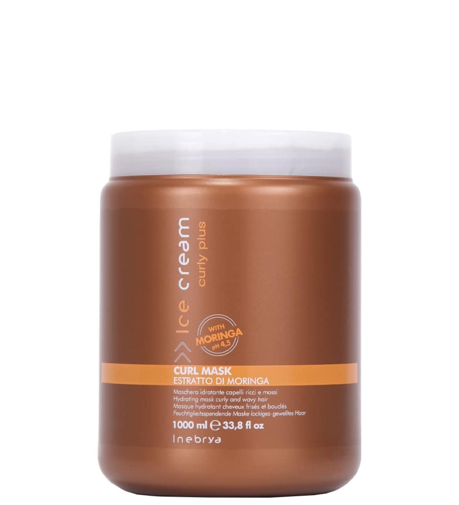 Inebrya Ice Cream Curl Mask for Curly and Wavy Hair 1000 ml