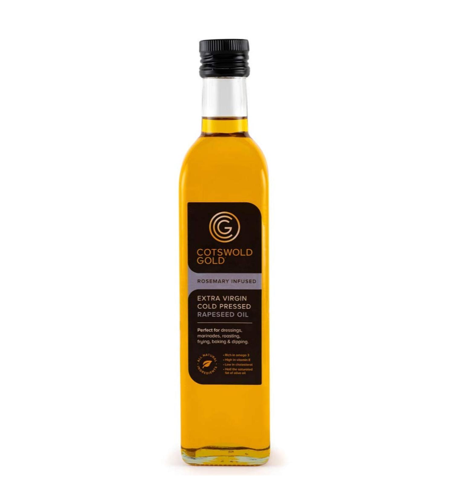 Cotswold Gold Rosemary Infused Rapeseed Oil 500 ml Rosemary Infused 500 ml (Pack of 1)
