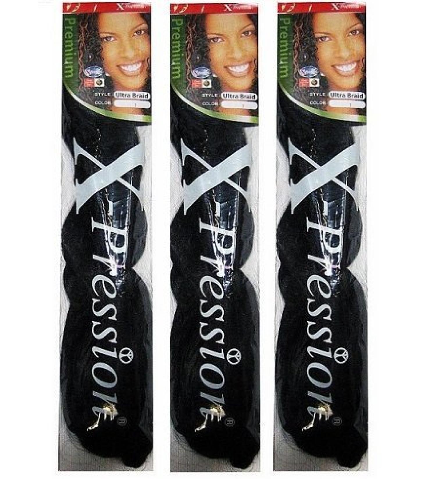 X-pression Premium Original Ultra Braid - Color 2 (Pack of 3) | Buy Online - Buy Online on SooperMarket.com