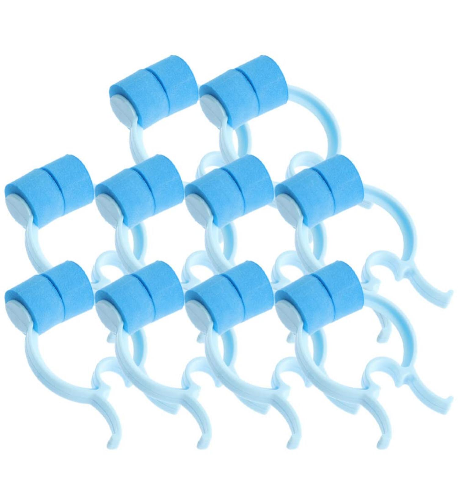16Pcs Healeved Nose Cuffs - Stop Nosebleeds & Epistaxis Clips | EVA Foam Nose Bleed Stopper for First Aid - Blue - Buy Online on SooperMarket.com