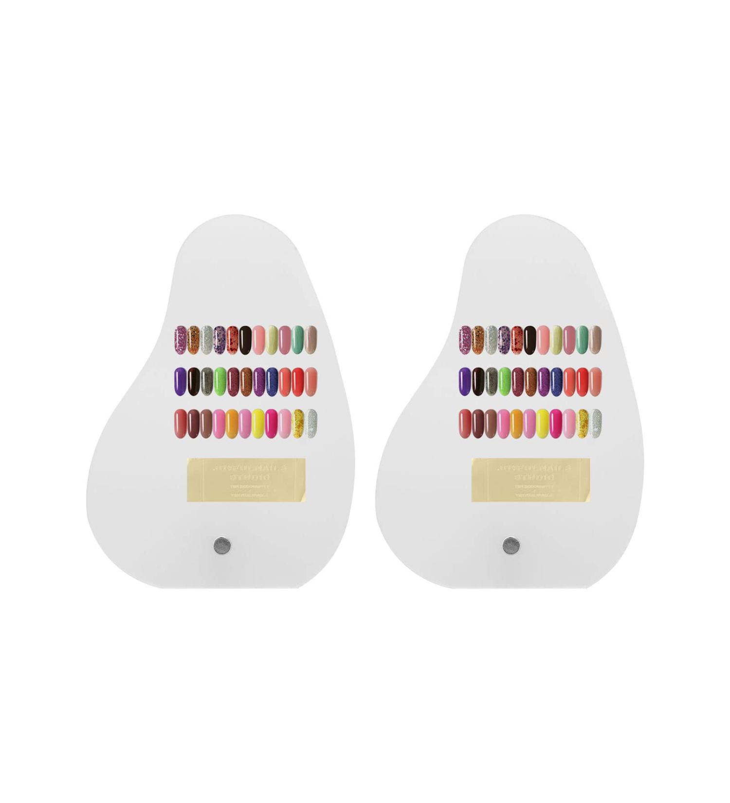 2pcs Acrylic Nail Art Display Board - Tip Holder & Decoration Rack for Perfect Nail Shows - Buy Online on SooperMarket.com