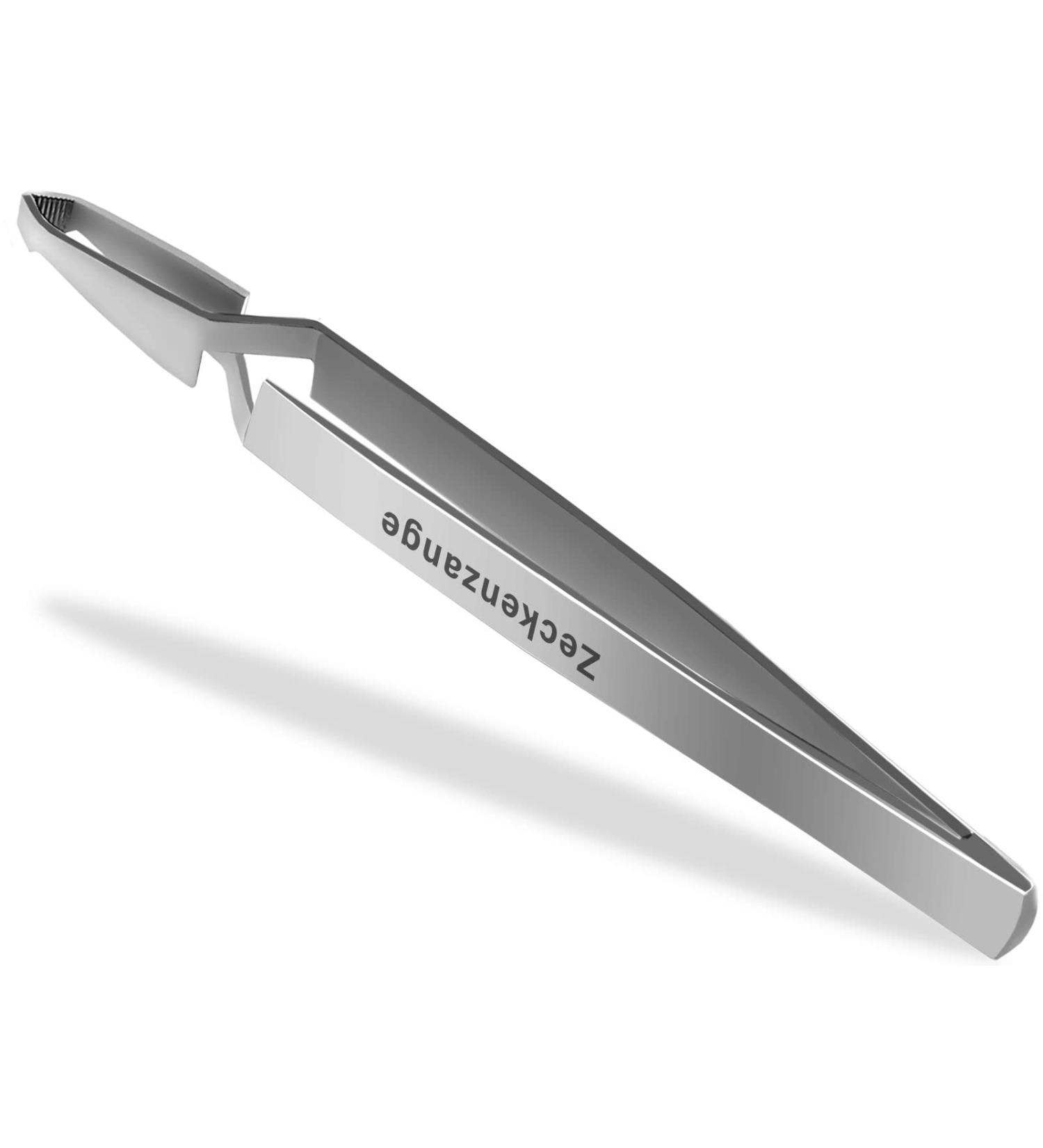 Professional Tick Tweezers | 13.5 cm Tick Remover & Gripper - Ultimate Tick Removal Tool for Safe International Shipping - Buy Online on SooperMarket.com