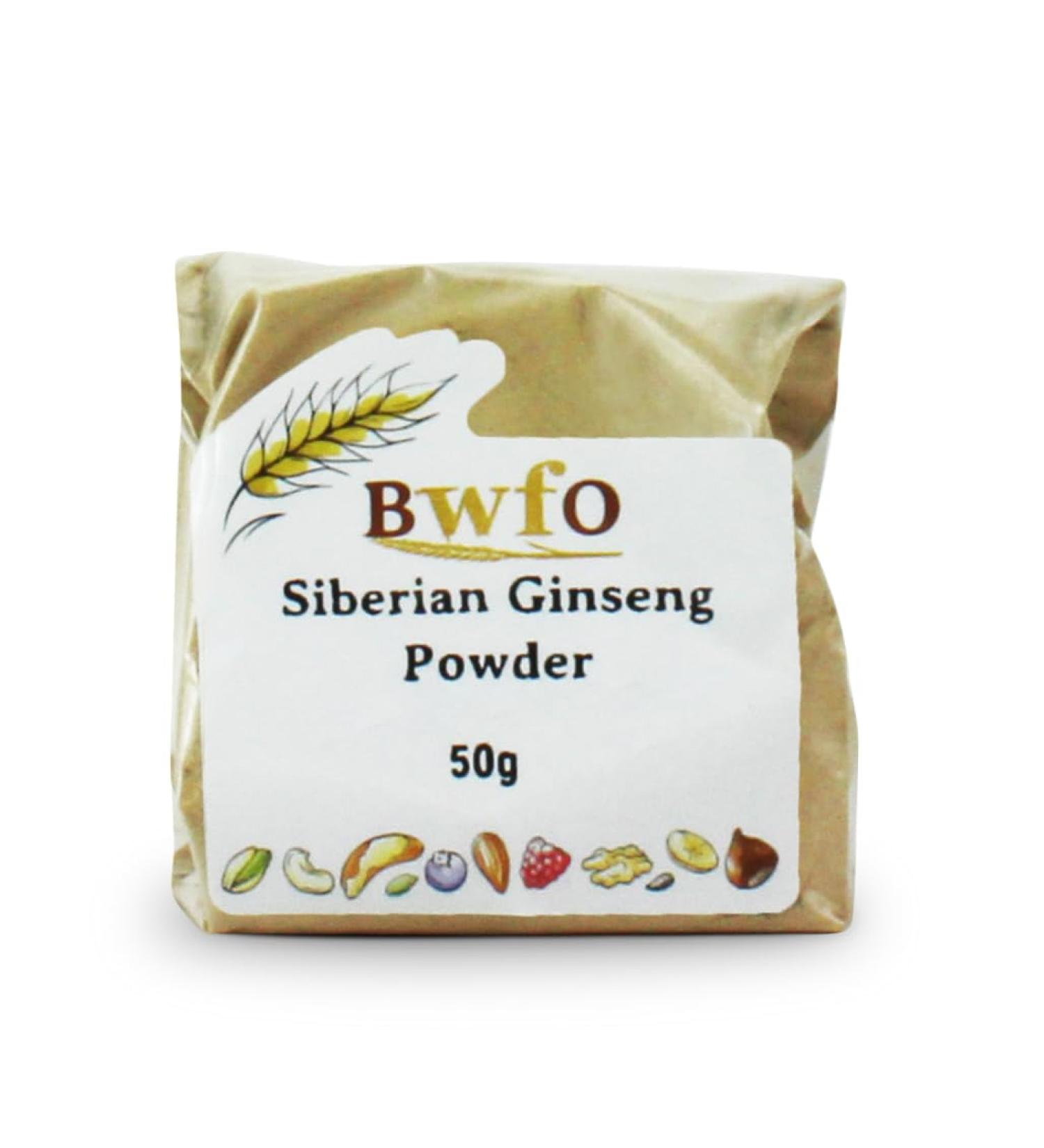 Siberian Ginseng Powder 50g (BWFO)