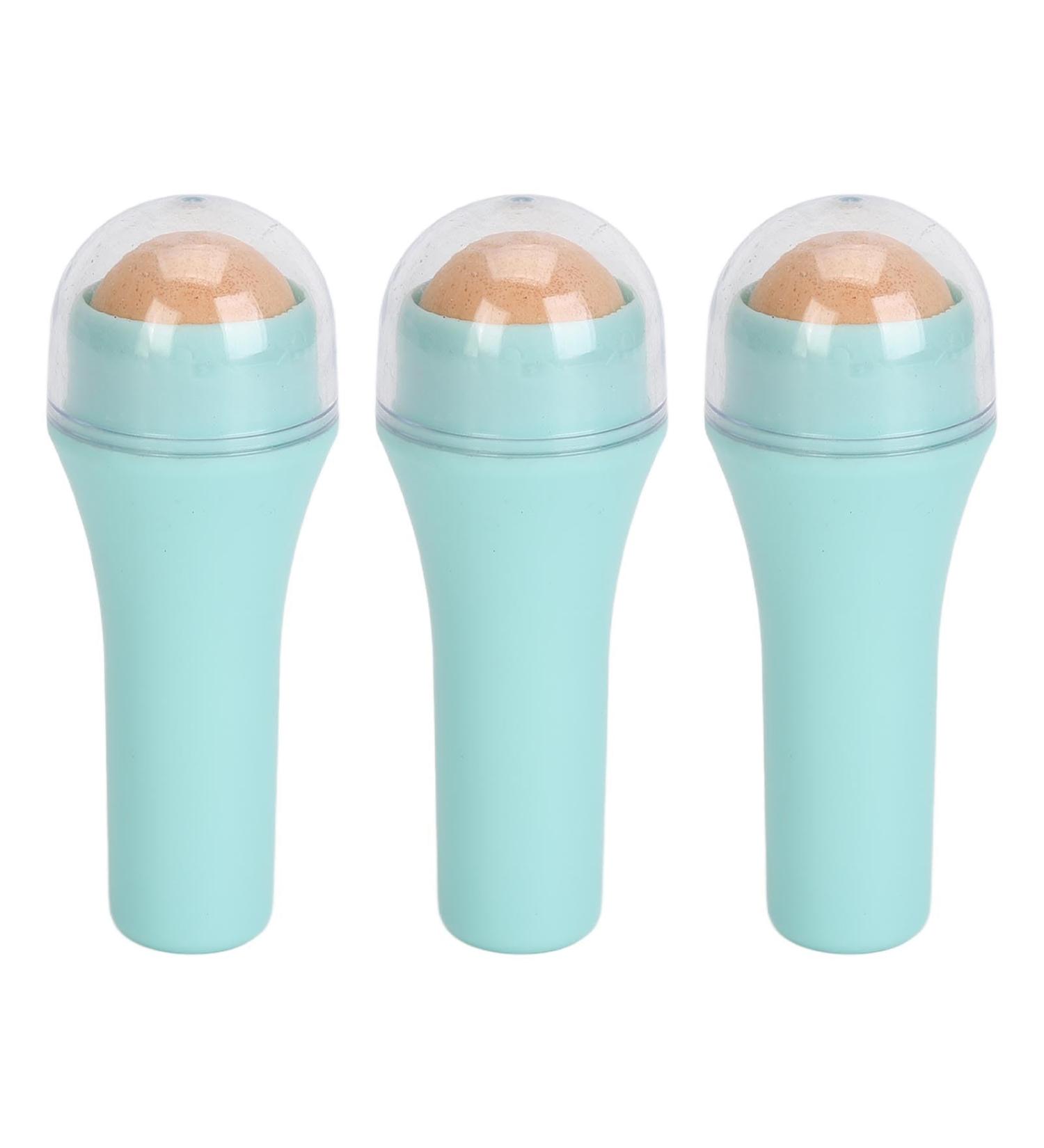 Oil Absorbing Volcanic Roller Oil Absorbing Roller Face Roller 3pcs Face Oil Absorbing Roller Remove Excess Oil Reusable Volcanic Stone Oil Control Roller - Buy Online on SooperMarket.com