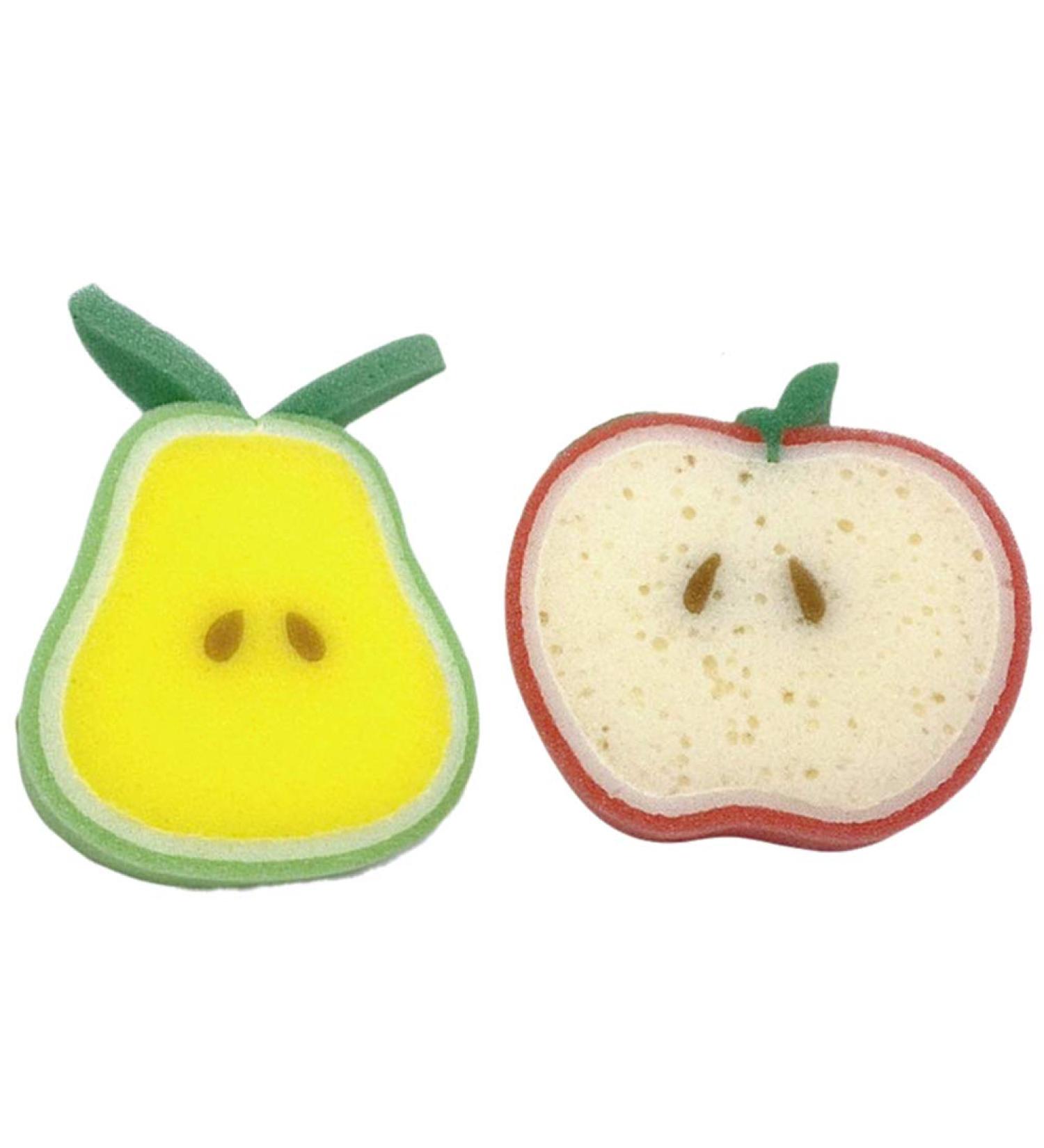 Buy 2pcs Sponge Bath Loofahs - Nutragina Healthy Skin Shower Balls for Kids - Red Bath Wipe - Buy Online on SooperMarket.com