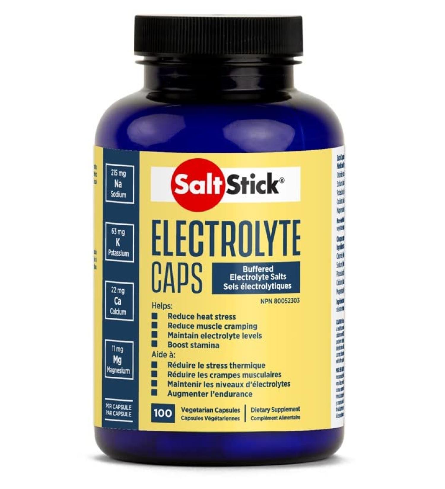 Saltstick Electrolyte Caps Buffered Electrolyte Salts 100 Capsules - Buy Online on SooperMarket.com