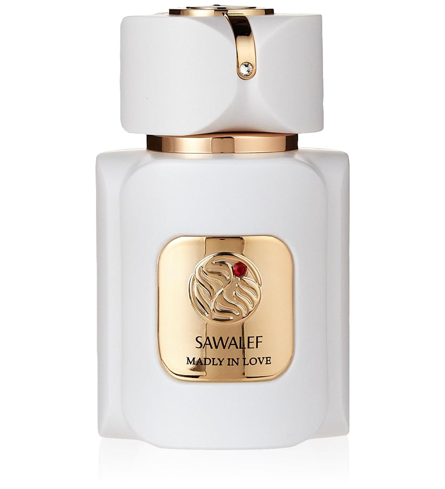 Sawalef Madly In Love - Luxurious Floral Body Spray for Women - Long-Lasting Body Mist with Litchi Bergamot Cedar and Vanilla - 2.7 oz EDP Spray - Buy Online on SooperMarket.com