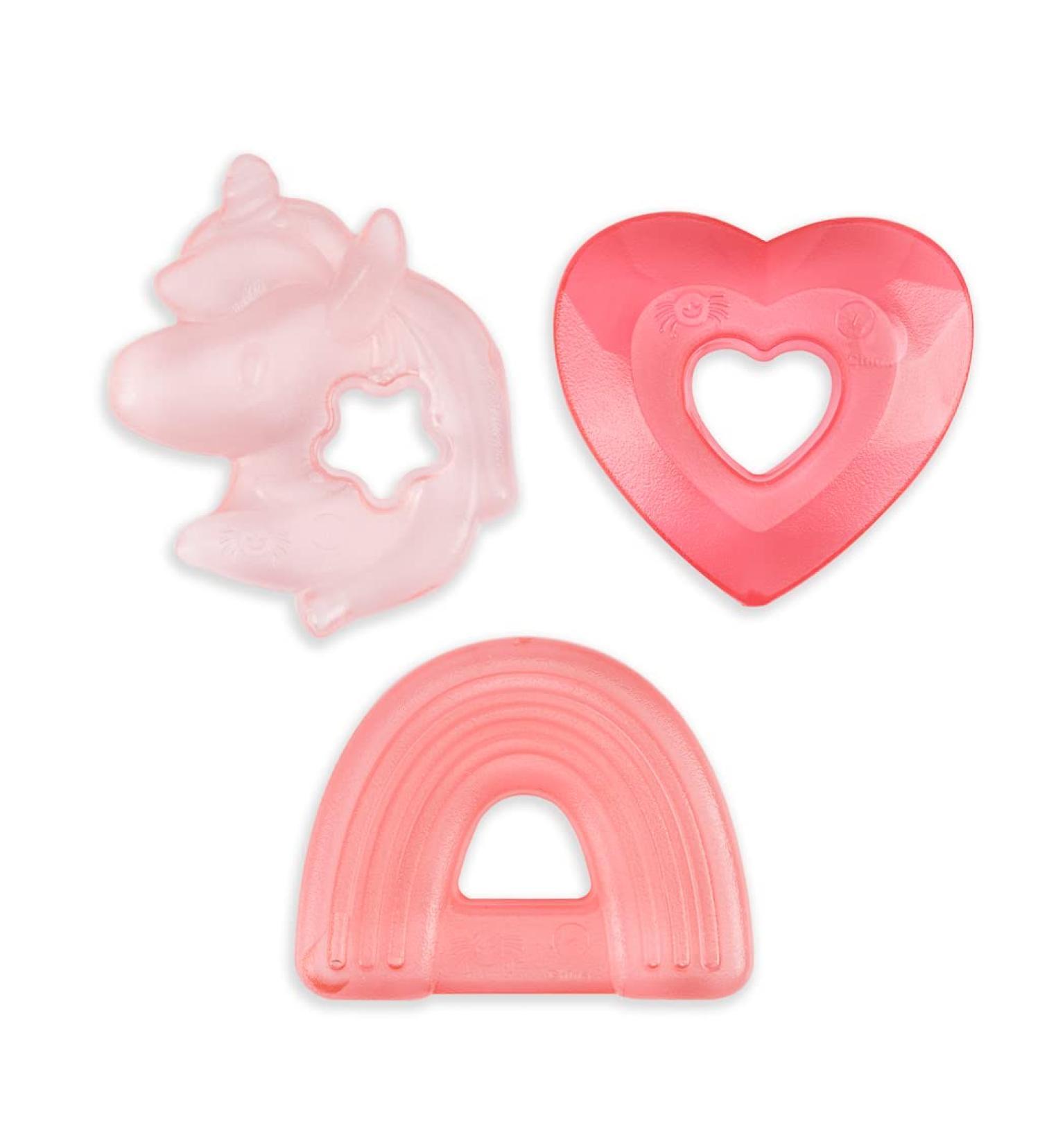 Itzy Ritzy Cutie Coolers Teether Set - Soothing Water-Filled for 3+ Months - 3 Magical Teethers - Buy Online on SooperMarket.com