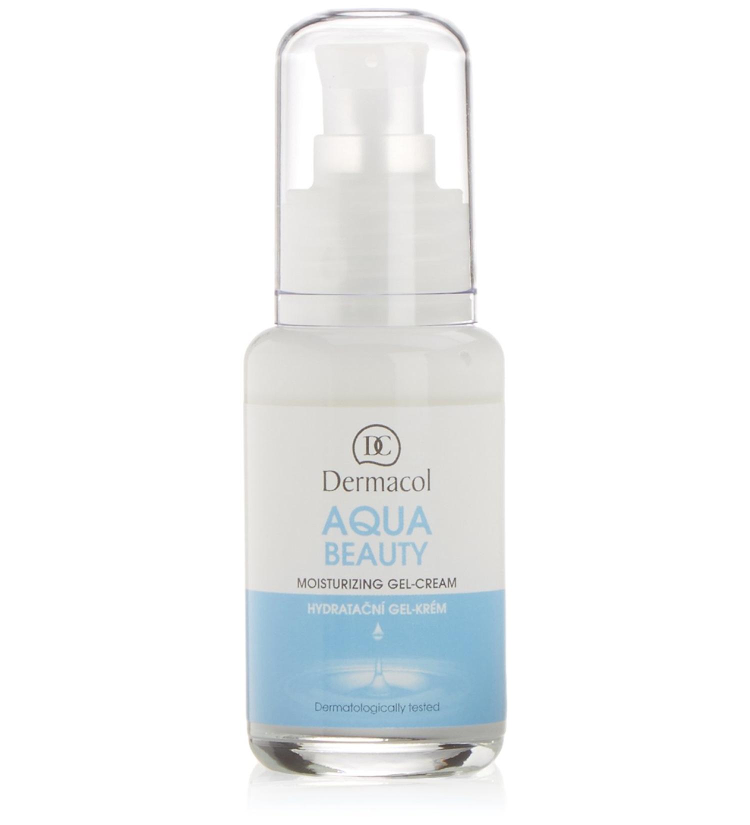 Dermacol Aqua Beauty Moisturizing Gel Cream 50ml - Hydrating Czech Formula for Glowing Skin - International Shipping Available - Buy Online on SooperMarket.com