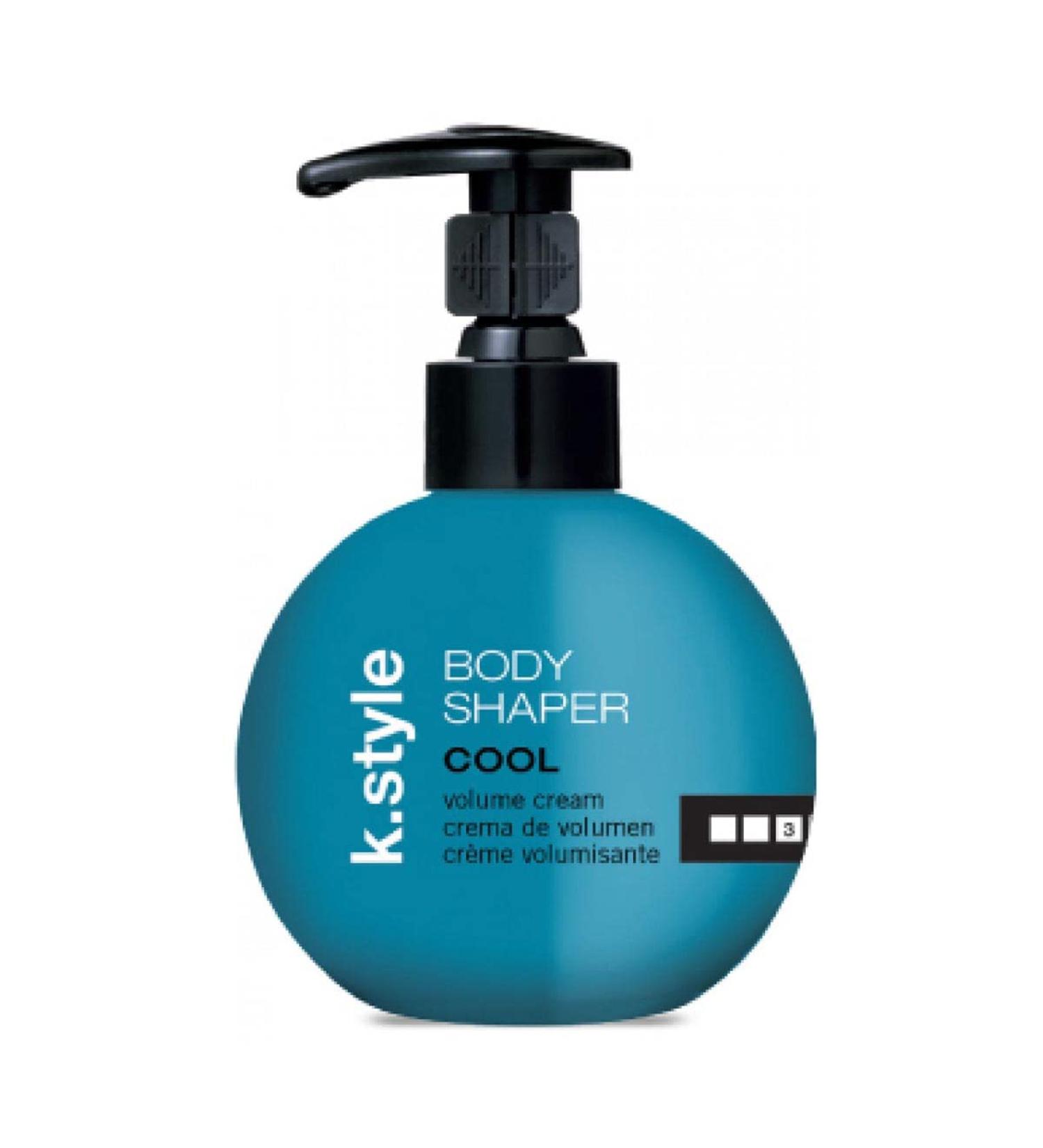 Lakme K.Style Cool Body Shaper Volume Cream | Hair Cream for Extra Body Texture Volume and Shine | Hold Factor 3/5 (250 ml)