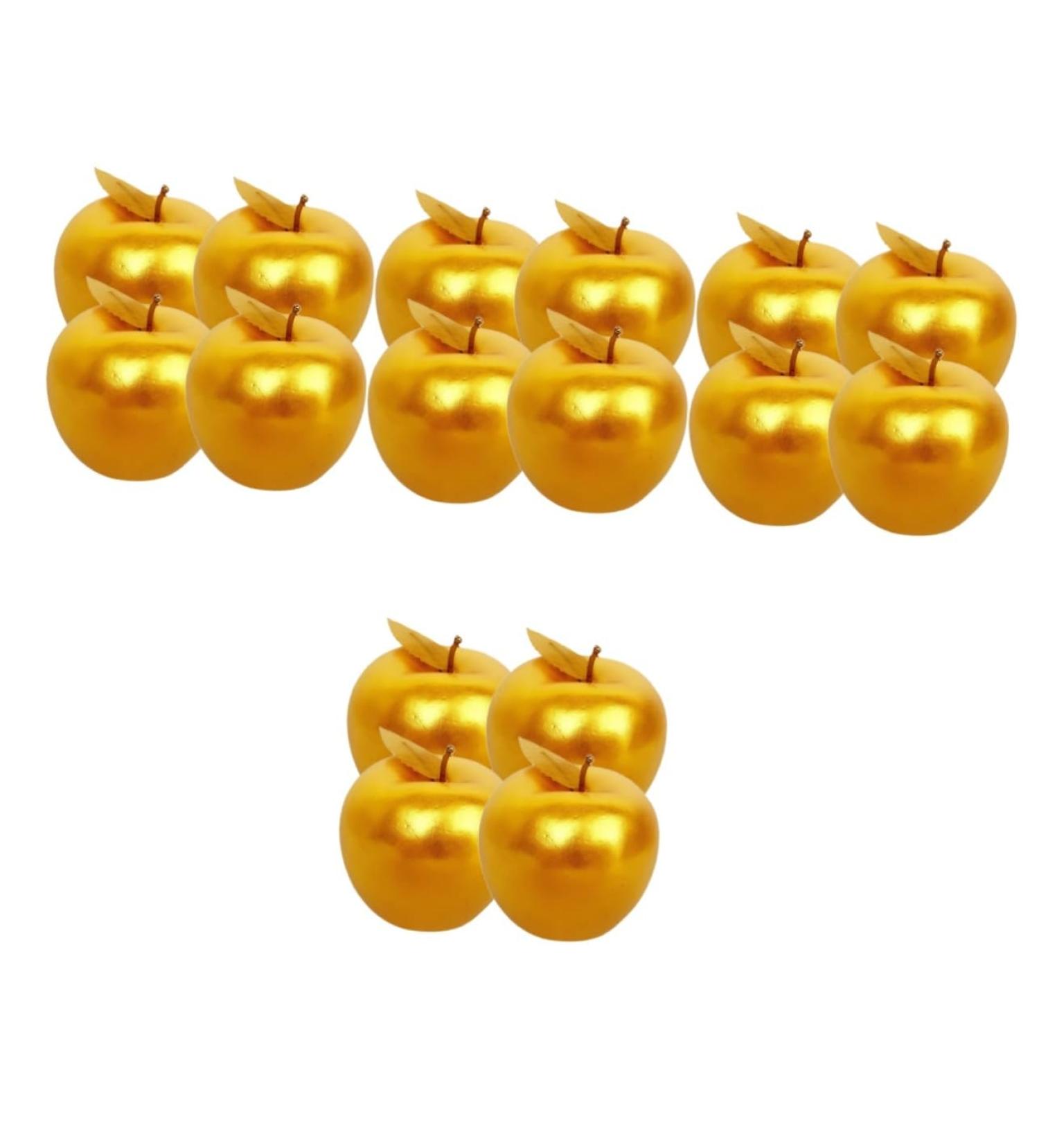 HOMSFOU 16 pcs window fake apple accessories modeling decorate Apples Models artificial wedding decor Decorative Model decorations fruit Model Christmas props - Buy Online on SooperMarket.com