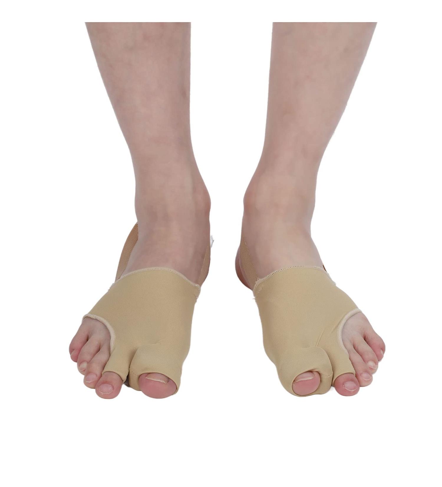 Bunion Corrector Toe Separator for Hallux Valgus Support | Soft Elastic Nylon Material | Day & Night Relief | Small Size - Buy Online on SooperMarket.com
