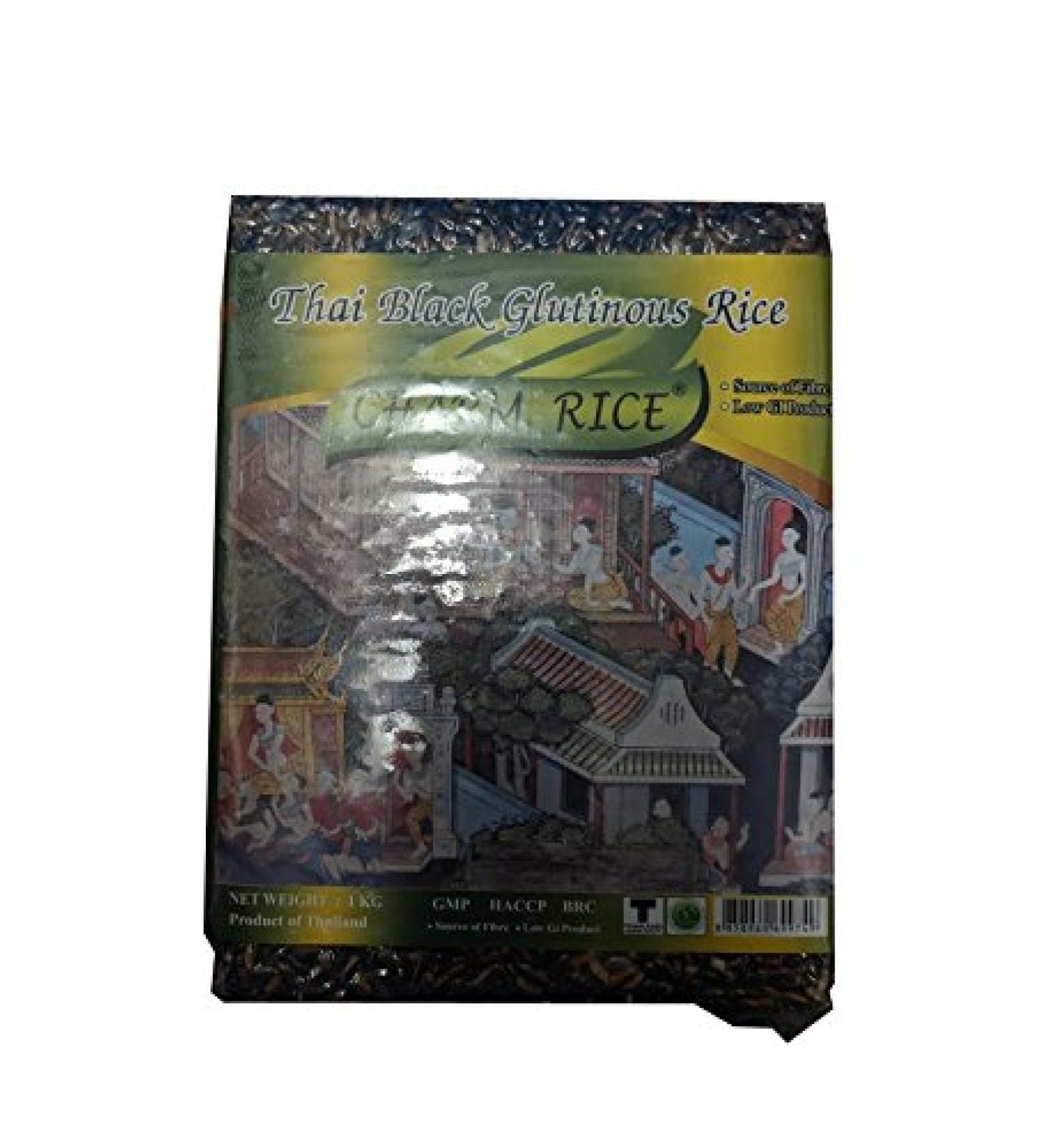 Thai Black Glutinous Rice 1kg by Charm