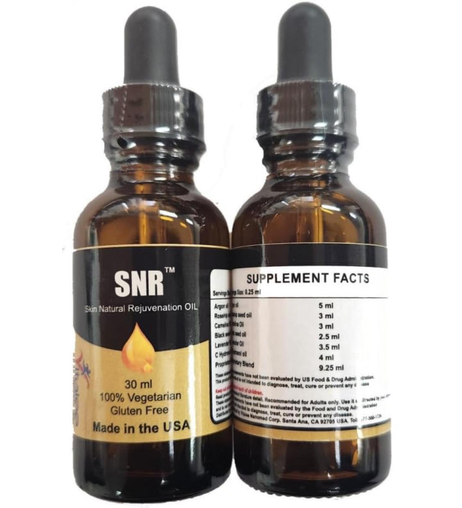Snoil Facial Skin Rejuvenation Oil - 30ml Bottle for Youthful Radiant Skin | International Shipping Available - Buy Online on SooperMarket.com