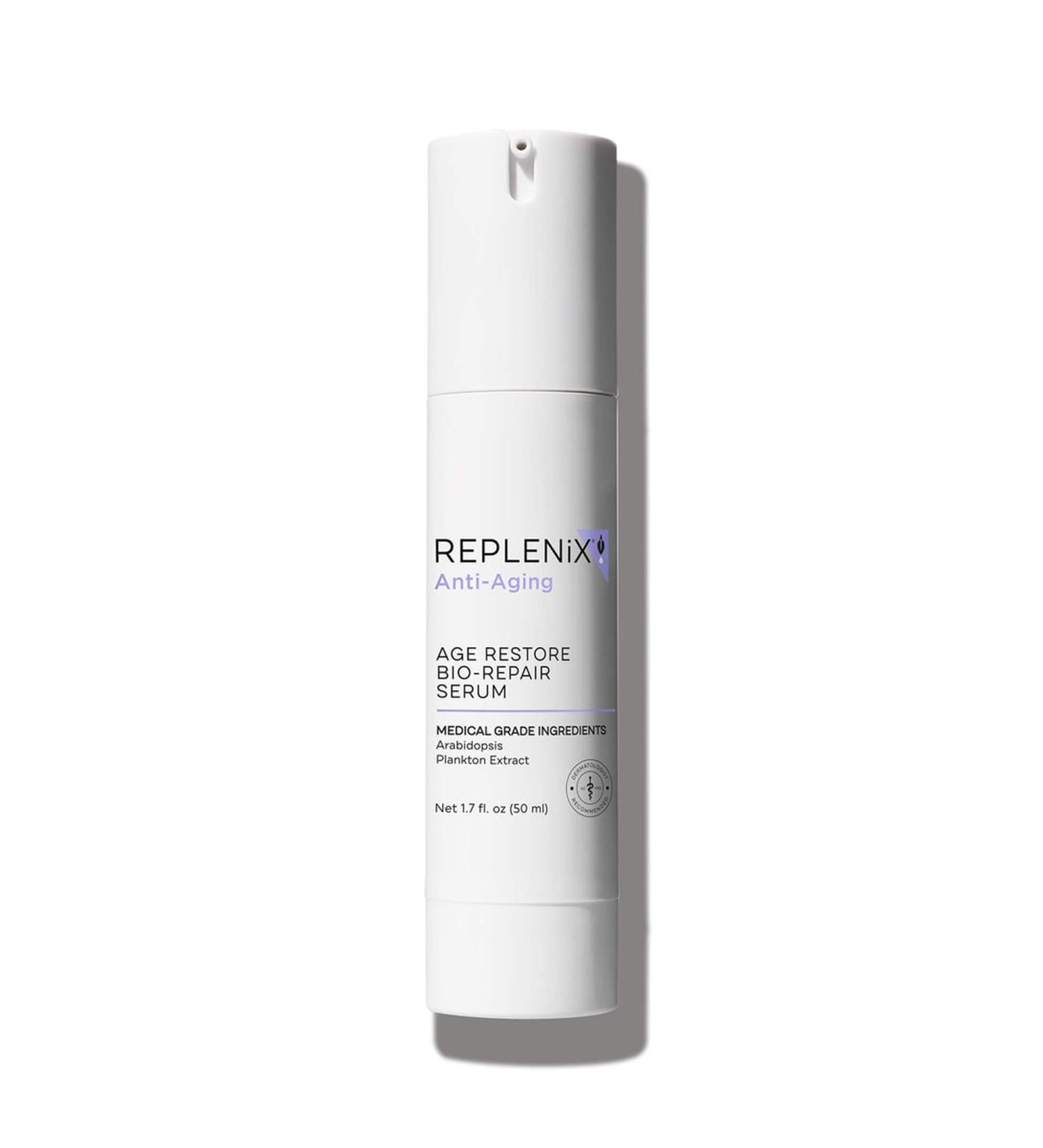 Replenix Age Restore Bio-Repair Serum | Anti-Aging Brightening Treatment with Medical-Grade Antioxidants - 1.7 oz | Shop Internationally - Buy Online on SooperMarket.com