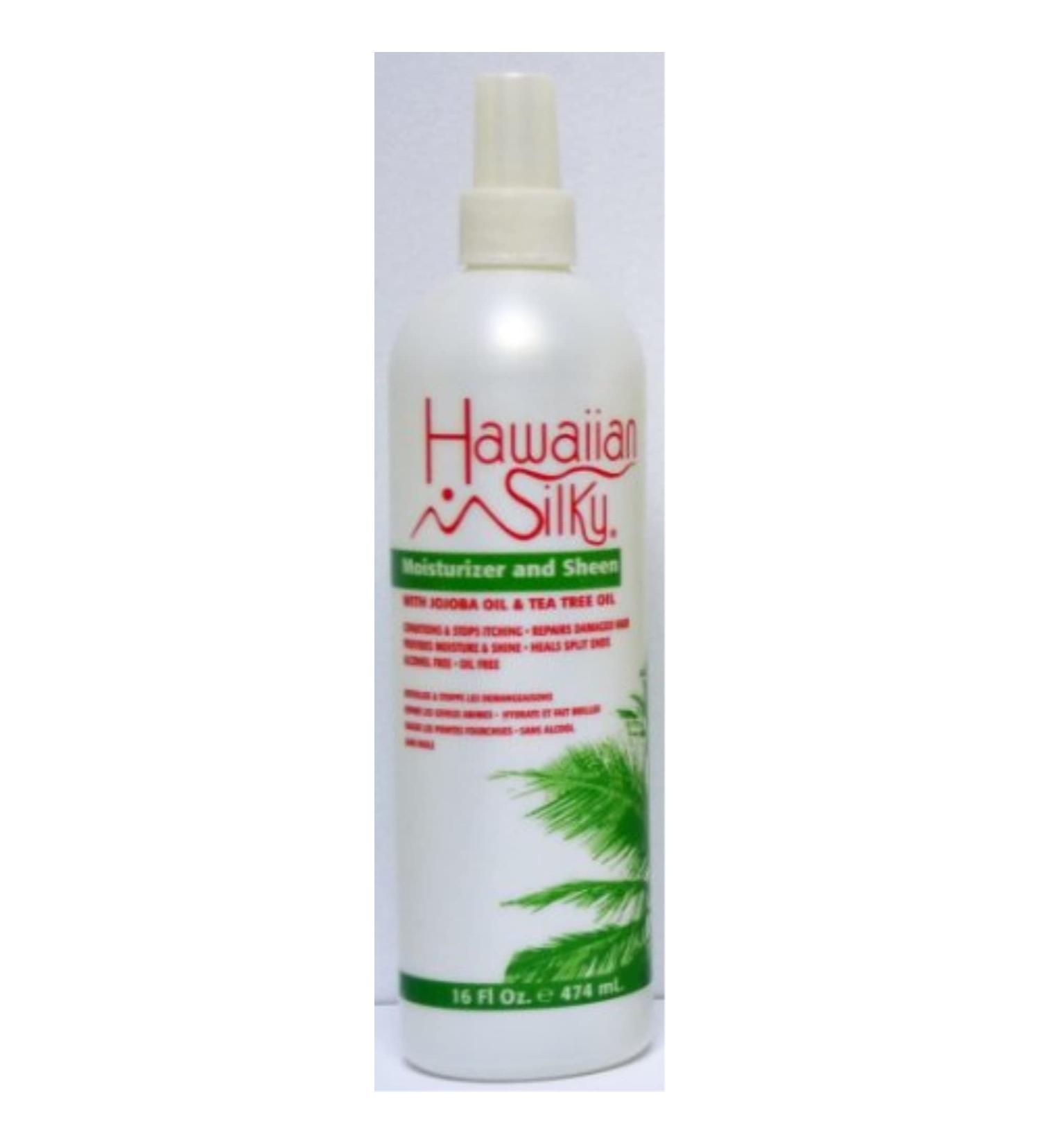 Hawaiian Silky moisturizing and sheen spray  White  16 Fl Ounce