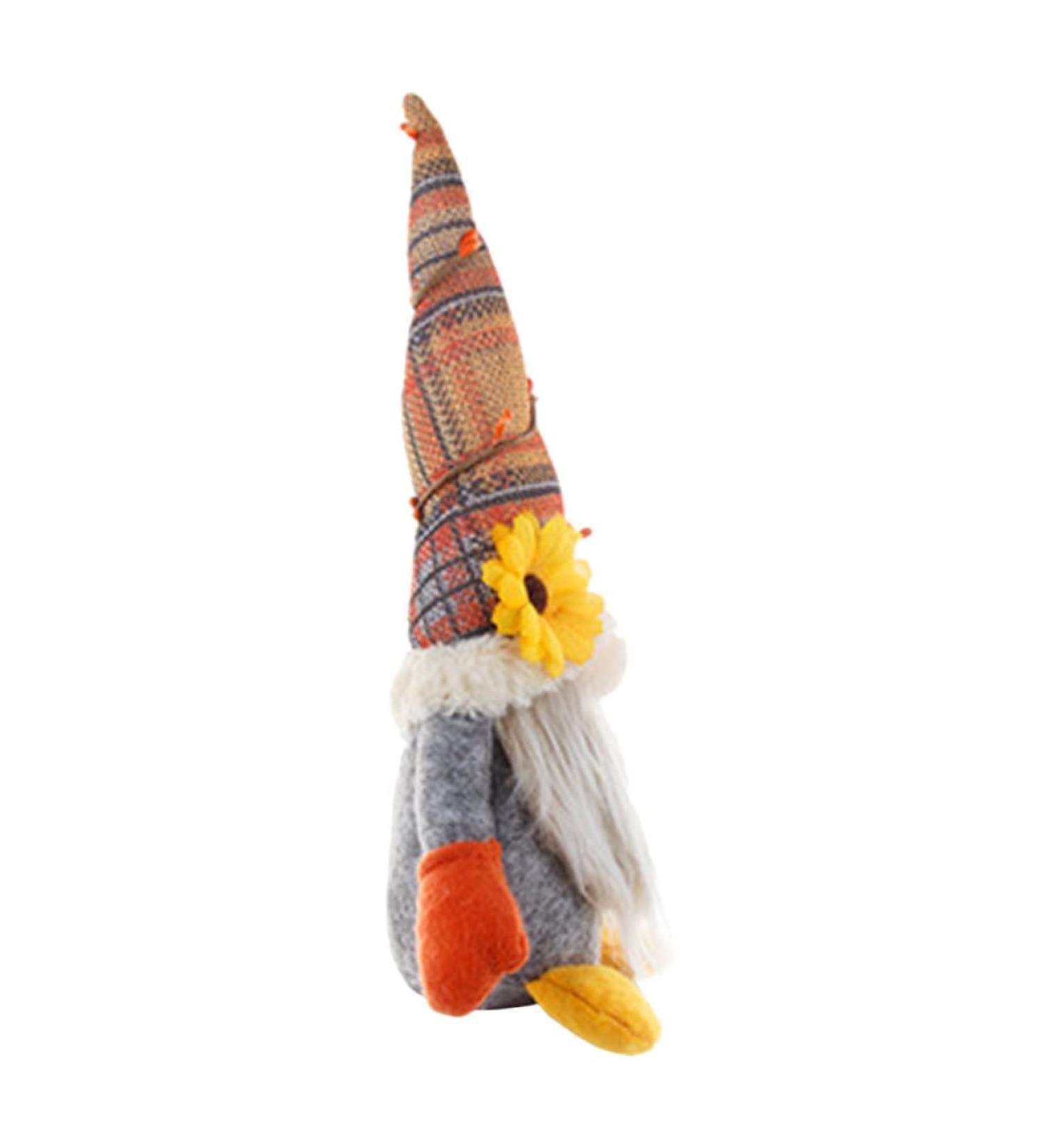 ABOOFAN Doll Thanksgiving Harvest Rudolph Gnome Decoration for Decor Figurine Autumn Festival Party Assorted Color 28X11X7CM - Buy Online on SooperMarket.com