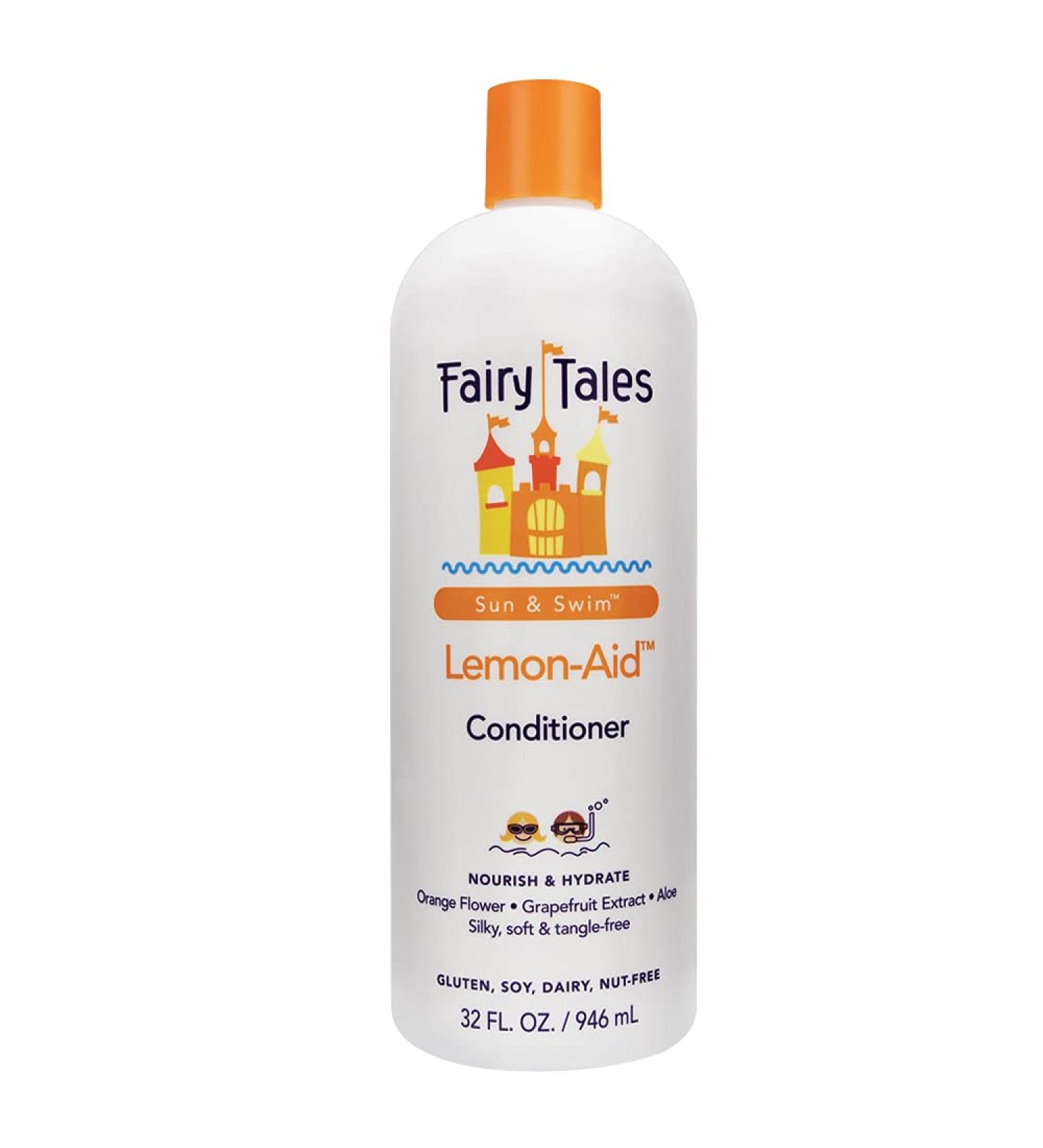 Fairy Tales Swimmer Conditioner for Kids - 32 oz | Natural Ingredients, USA Made | Replenish & Restore from Chlorine/Salt Damage - Buy Online on SooperMarket.com