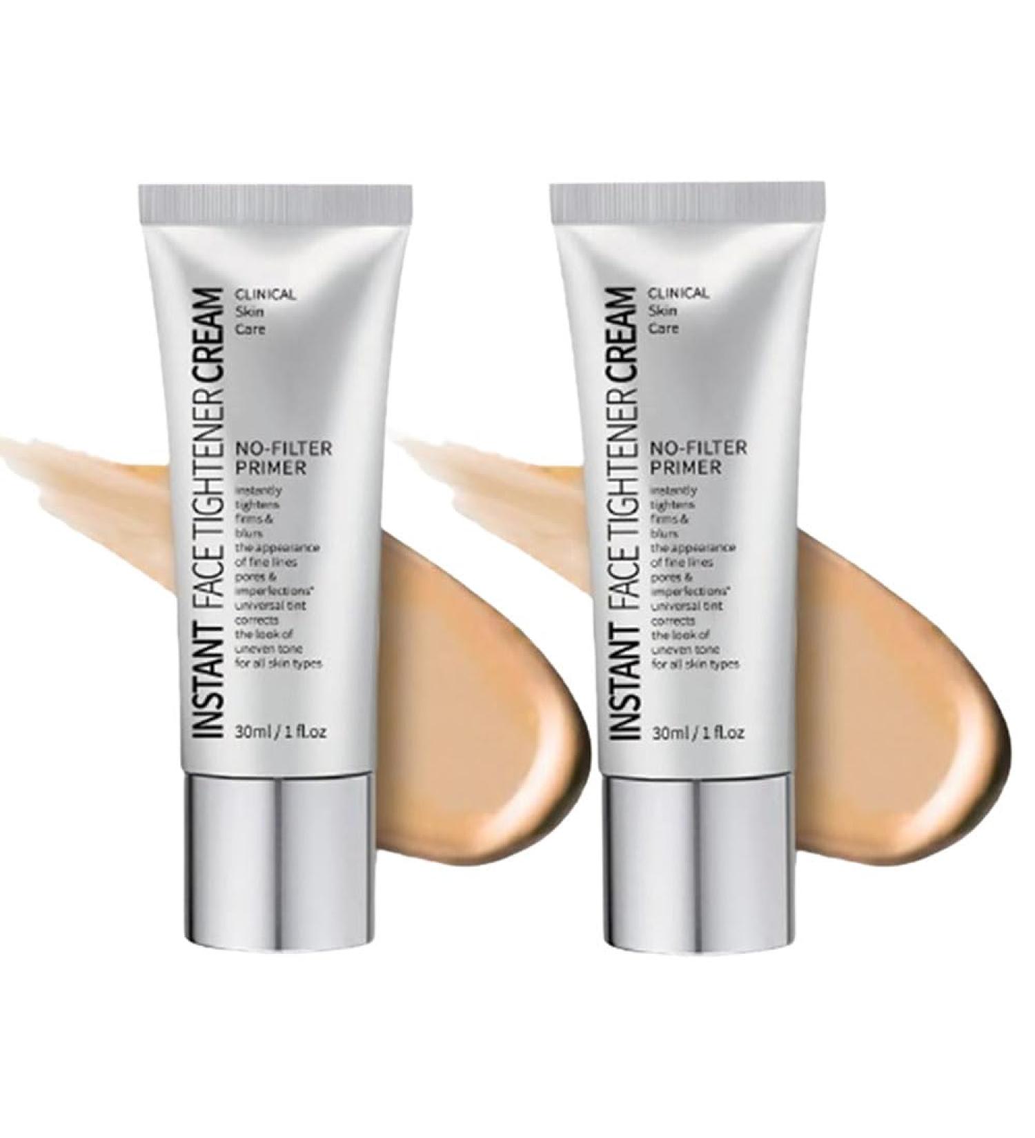 Freedomglee Instant Face Tightener Face Tightener No-Filter Primer Skin Tightener Primer Face Makeup Face Blurring Primer for Face Before Makeup (2PC) - Buy Online on SooperMarket.com