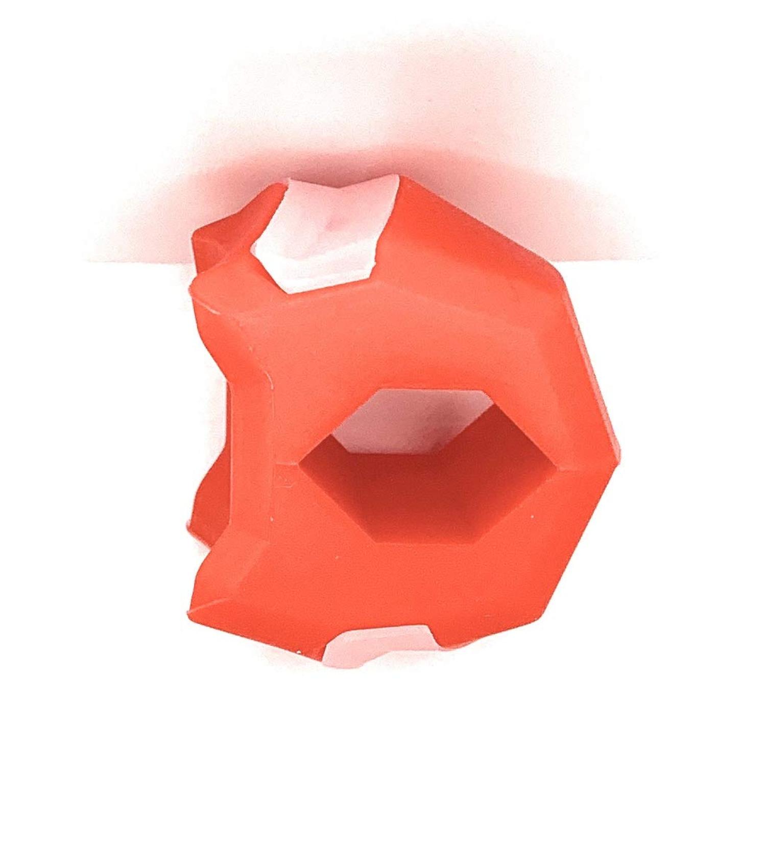 Jaw Exerciser by Mondy Moo Face & Neck Toner Exerciser Ball Fitness Ball (Red) - Buy Online on SooperMarket.com