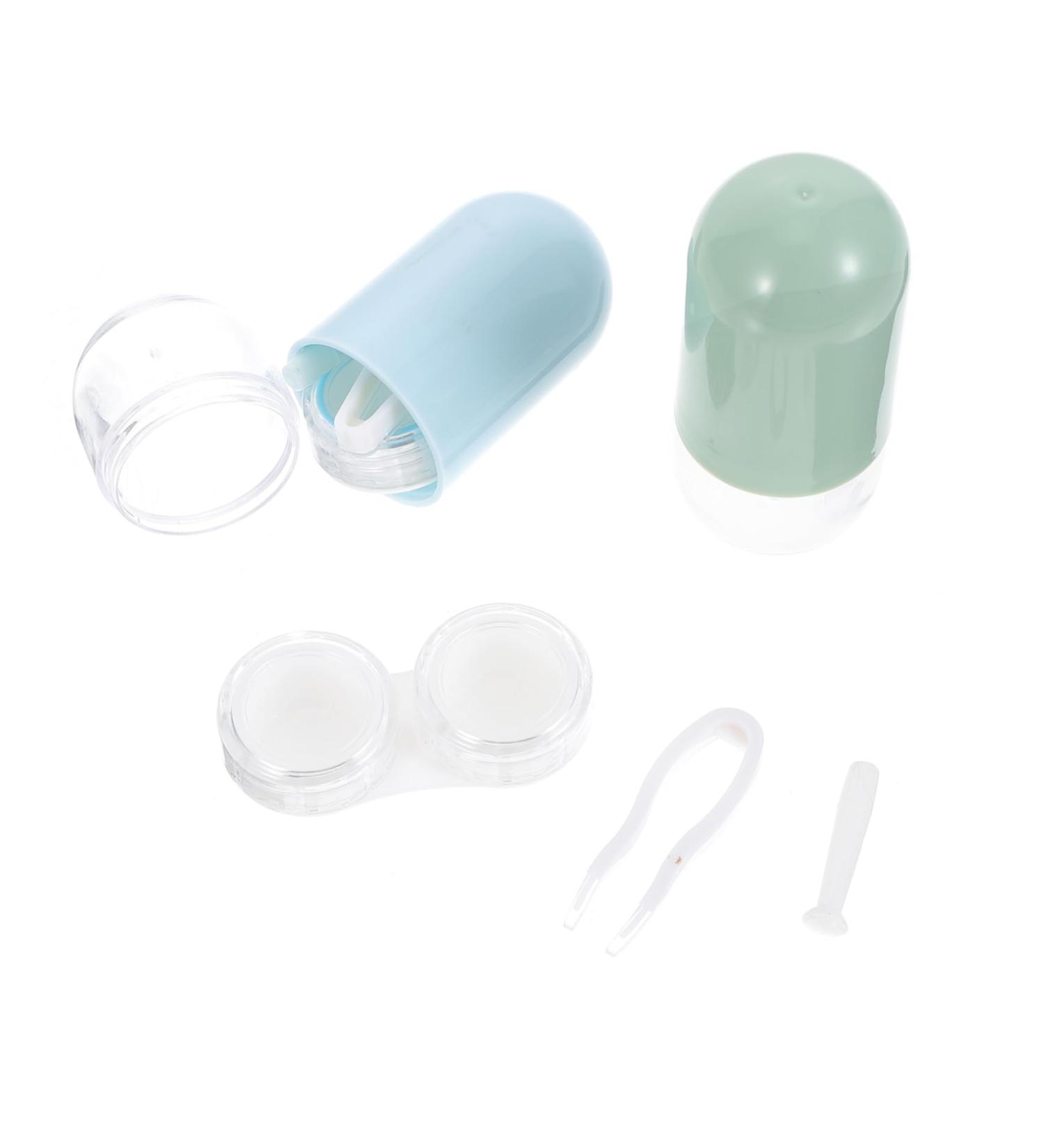 Beavorty 8 Pack Travel Contact Lens Case - Cute & Cozy Eye Care Containers for Contacts Perfect for Travel - Buy Online on SooperMarket.com