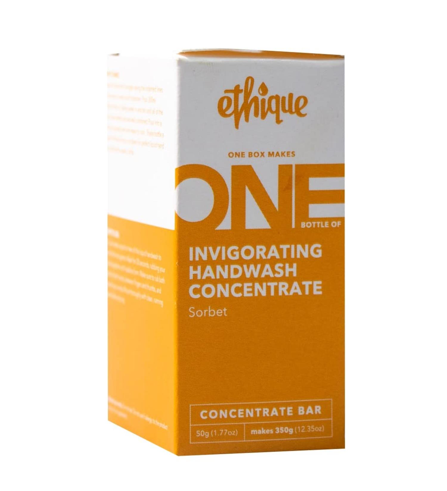 Ethique Sorbet Handwash Concentrate - 11.83 fl oz - Vegan, Cruelty-Free, Eco-Friendly | Plastic-Free Handwash for All Skin Types - Buy Online on SooperMarket.com