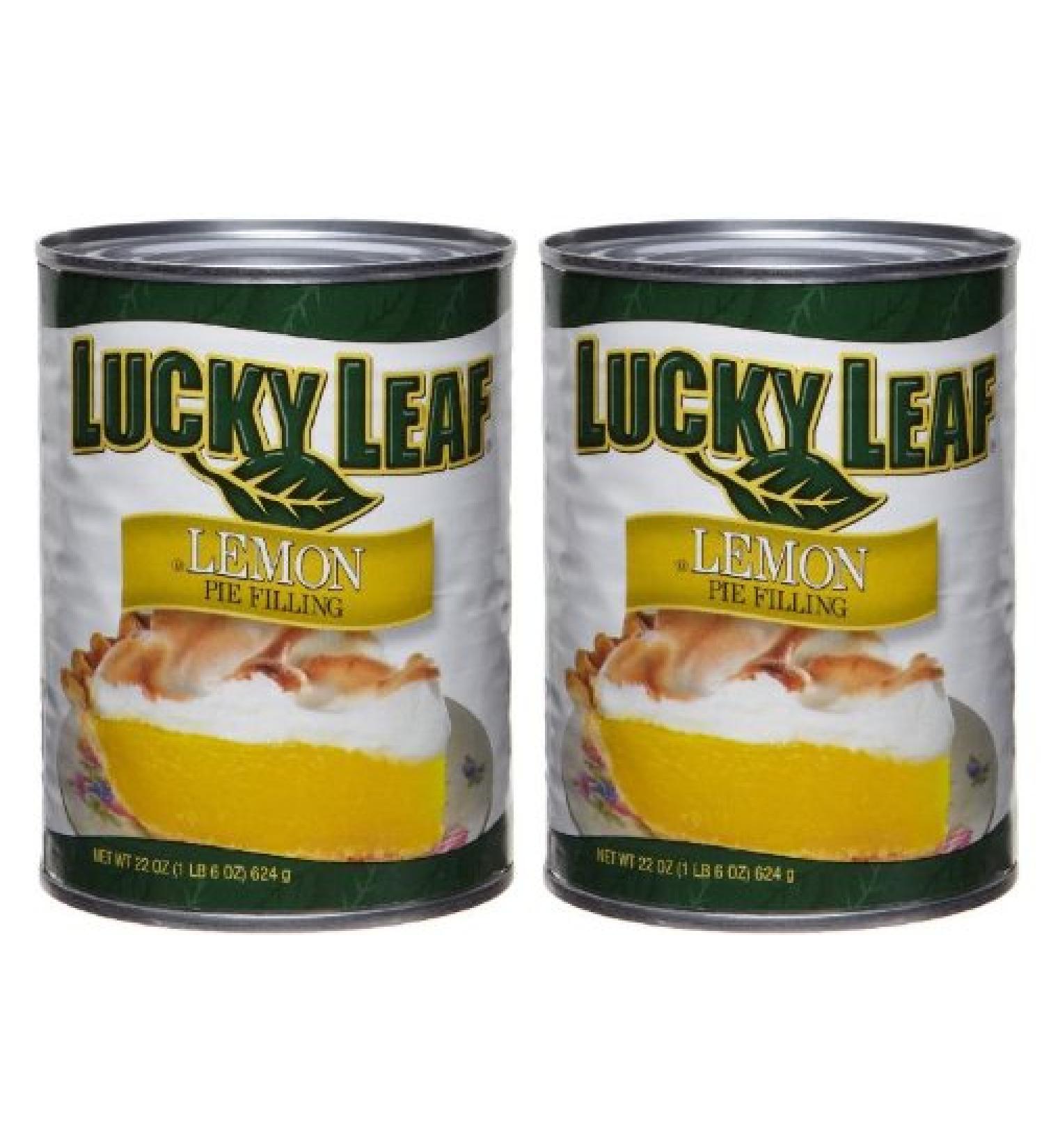 Lucky Leaf Premium Lemon Pie Filling or Topping (Pack of 2) 22 oz Cans