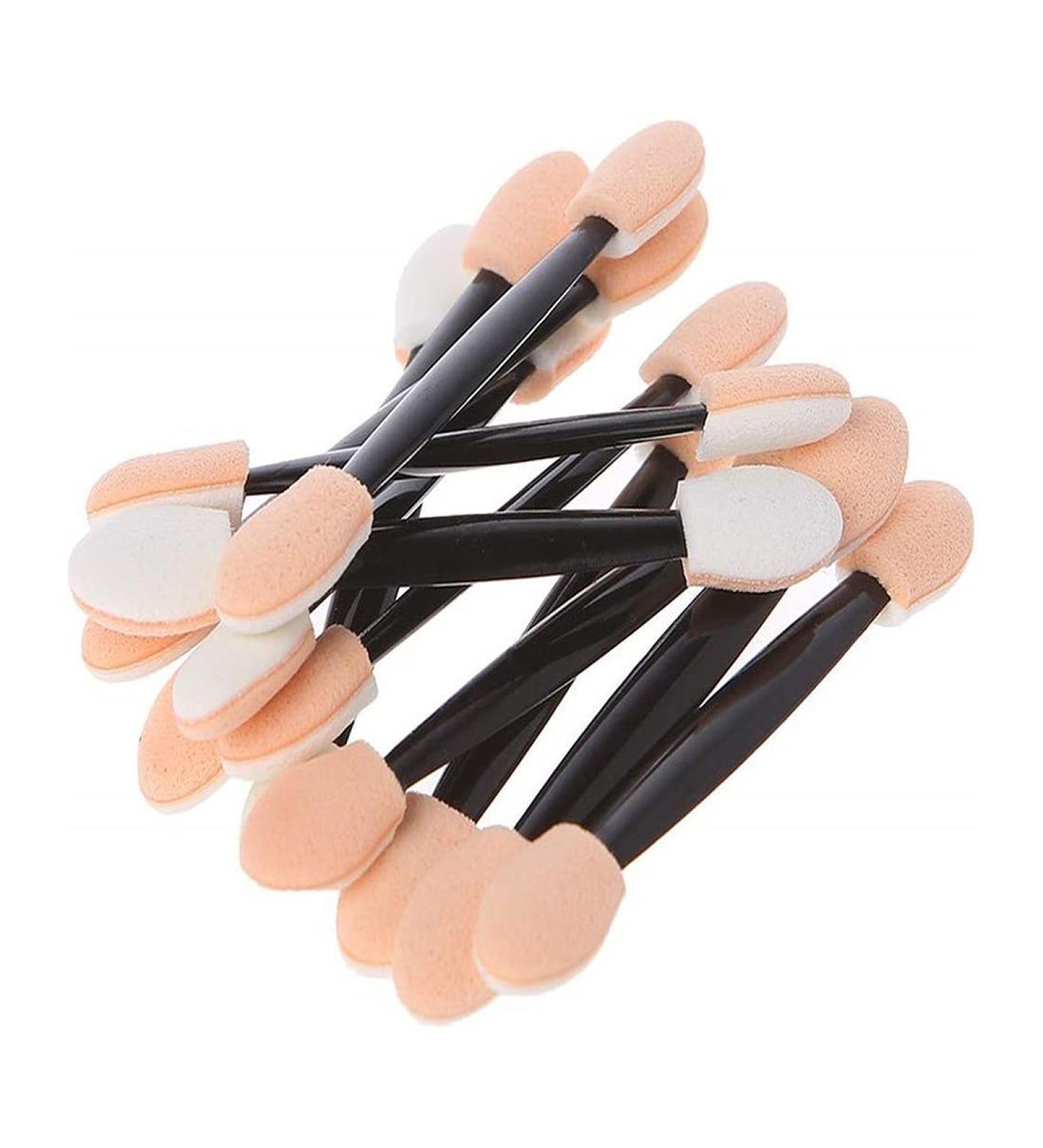 50pcs Disposable Eyeliner & Eyeshadow Applicators | Makeup Brush Tools for Easy Eye Makeup - Buy Online on SooperMarket.com