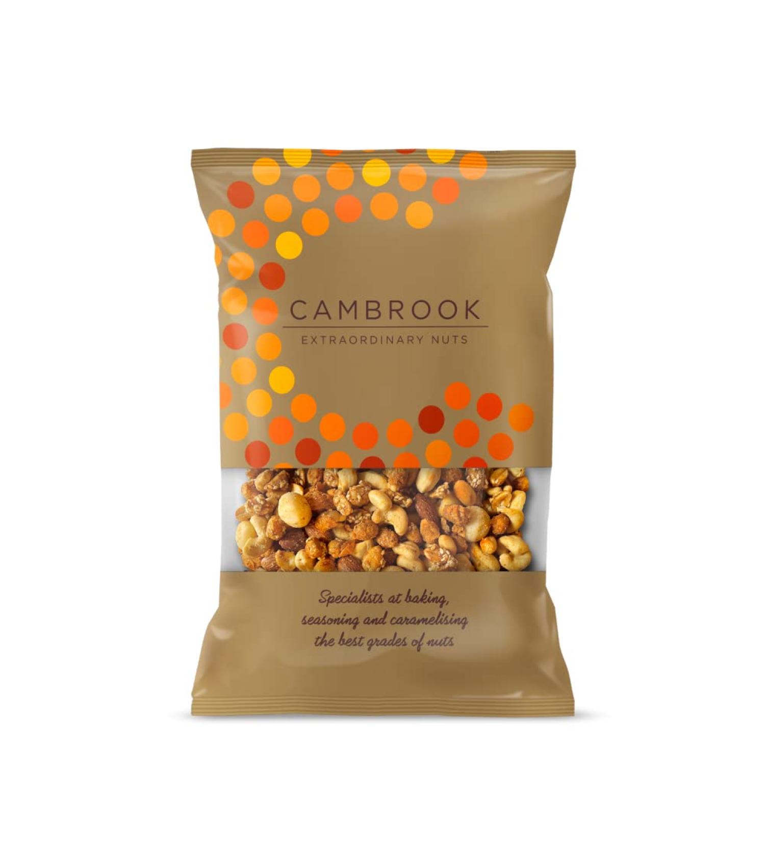 Cambrook Mix 10 Salted Caramelised & Spiced Mixed Nuts 1kg - Premium Quality Vegetarian Nuts - Buy Online on SooperMarket.com