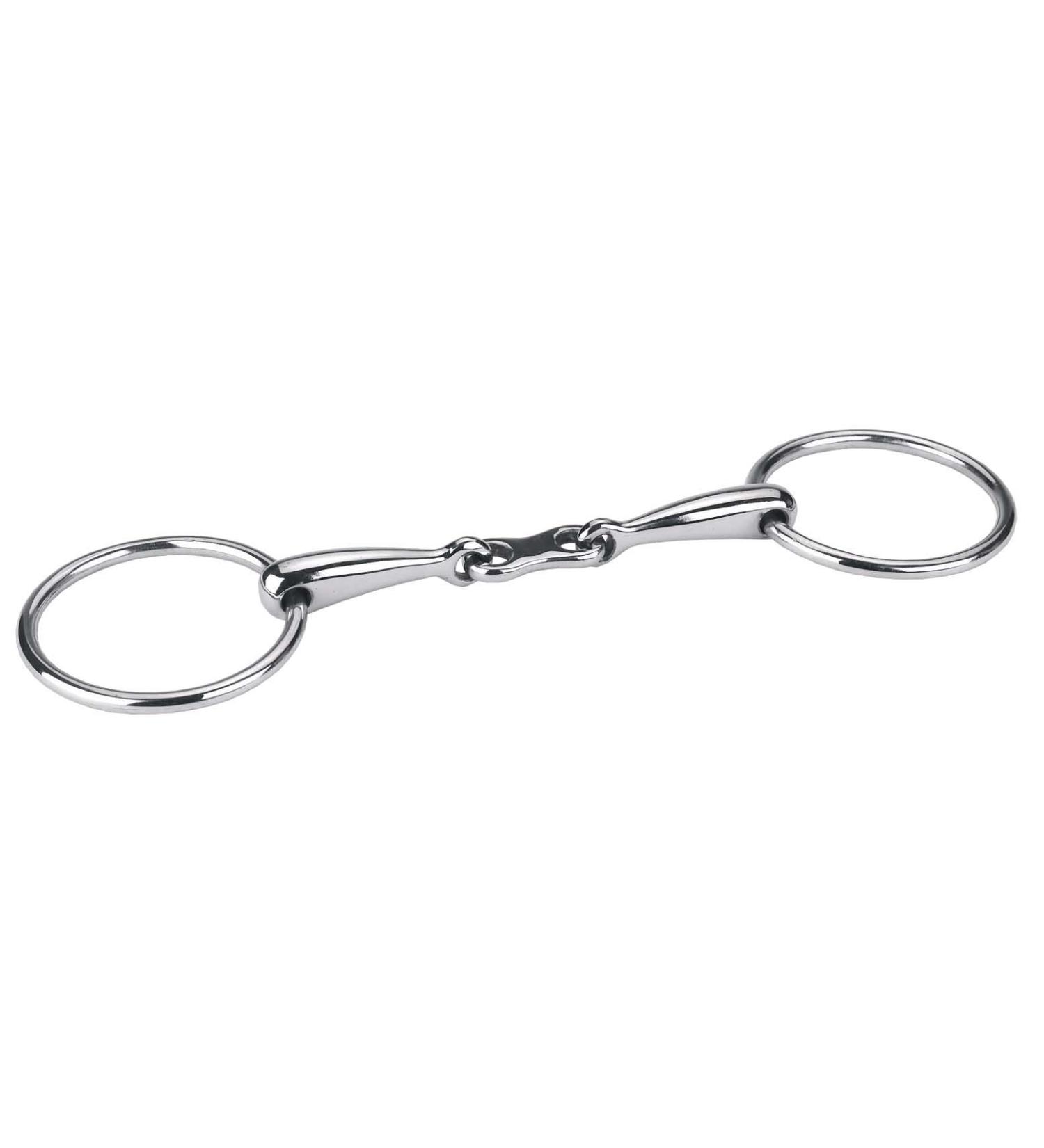 Kerbl 321733/1 Snaffle Bit double broken 13.5cm Width 13.5 cm