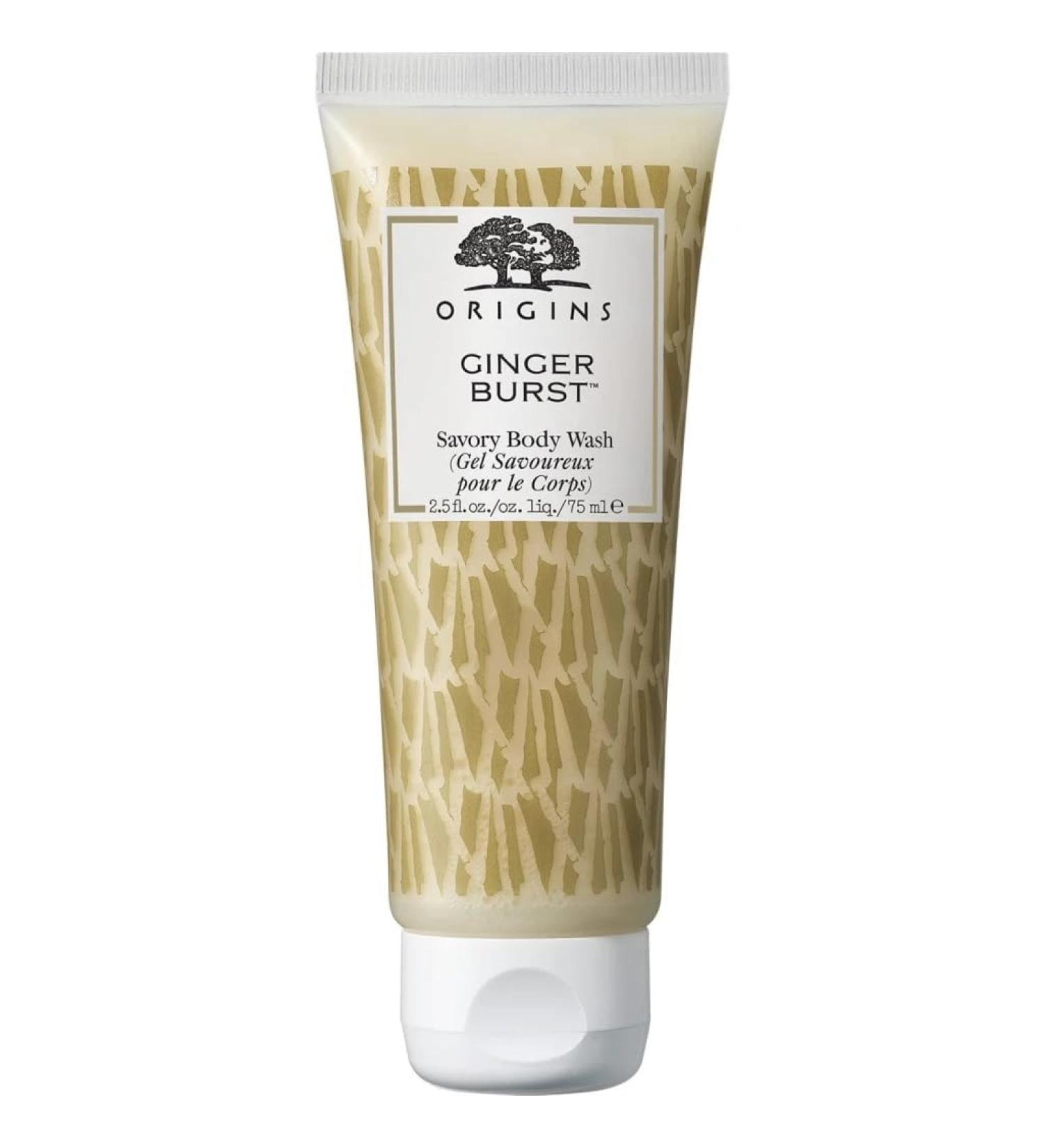Origins Ginger Burst Savory Body Wash Beige 2.5 Fl Oz