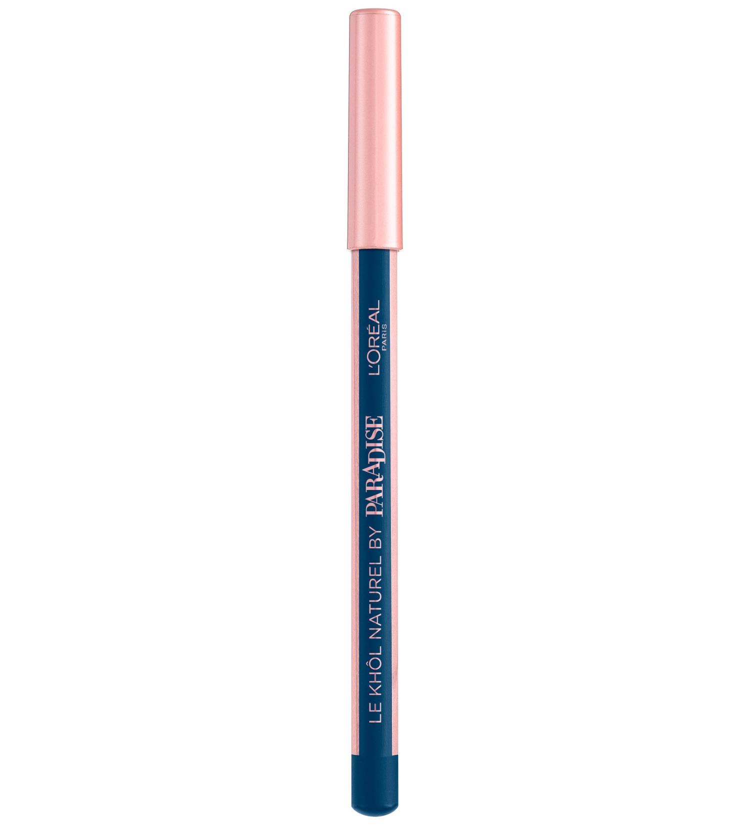 L'Or al Paris Kajal 107 Deep Sea Blue - Long-Lasting Smudge-Proof Eye Kh l - 1.2g Paradise Le Kh l Naturell - Buy Online on SooperMarket.com