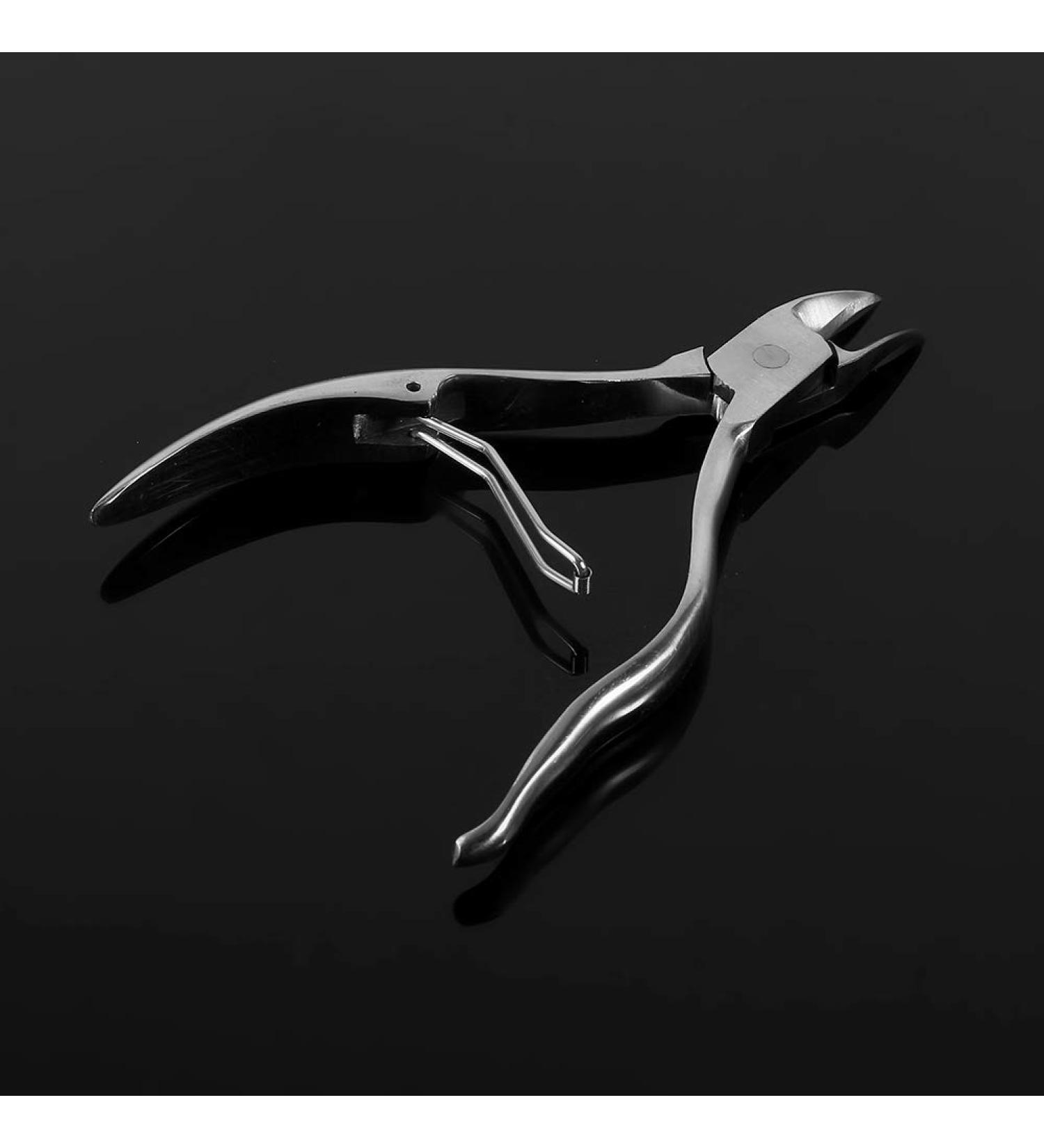 Professional Stainless Steel Cuticle Nippers for Ingrown Nails Cuticle Nippers Manicure Tools Nail Clippers Made of High Stainless Steel - Buy Online on SooperMarket.com