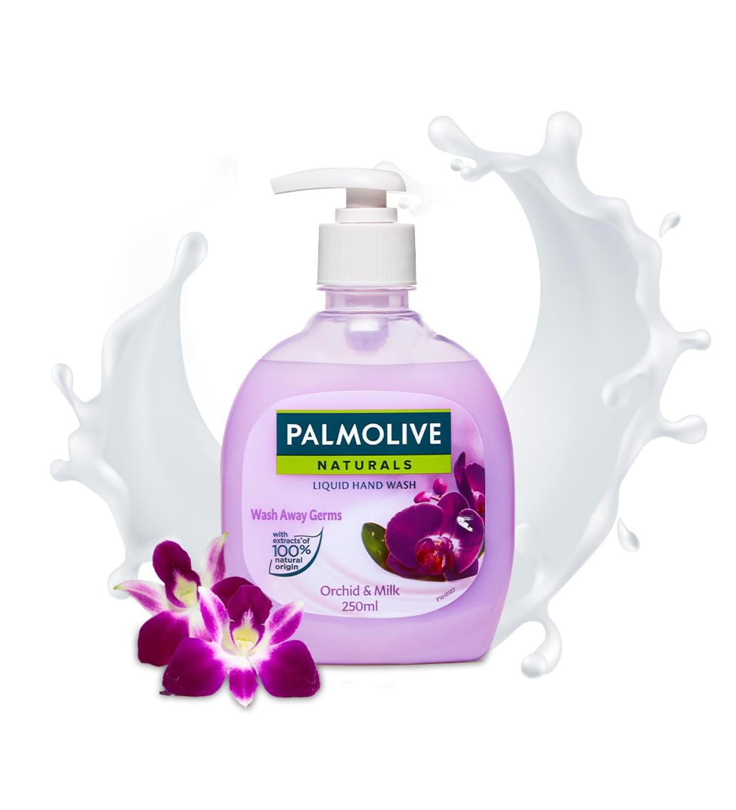 Palmolive Natural Liquid Hand Wash Black Orchid & milk 250ml - Buy Online on SooperMarket.com