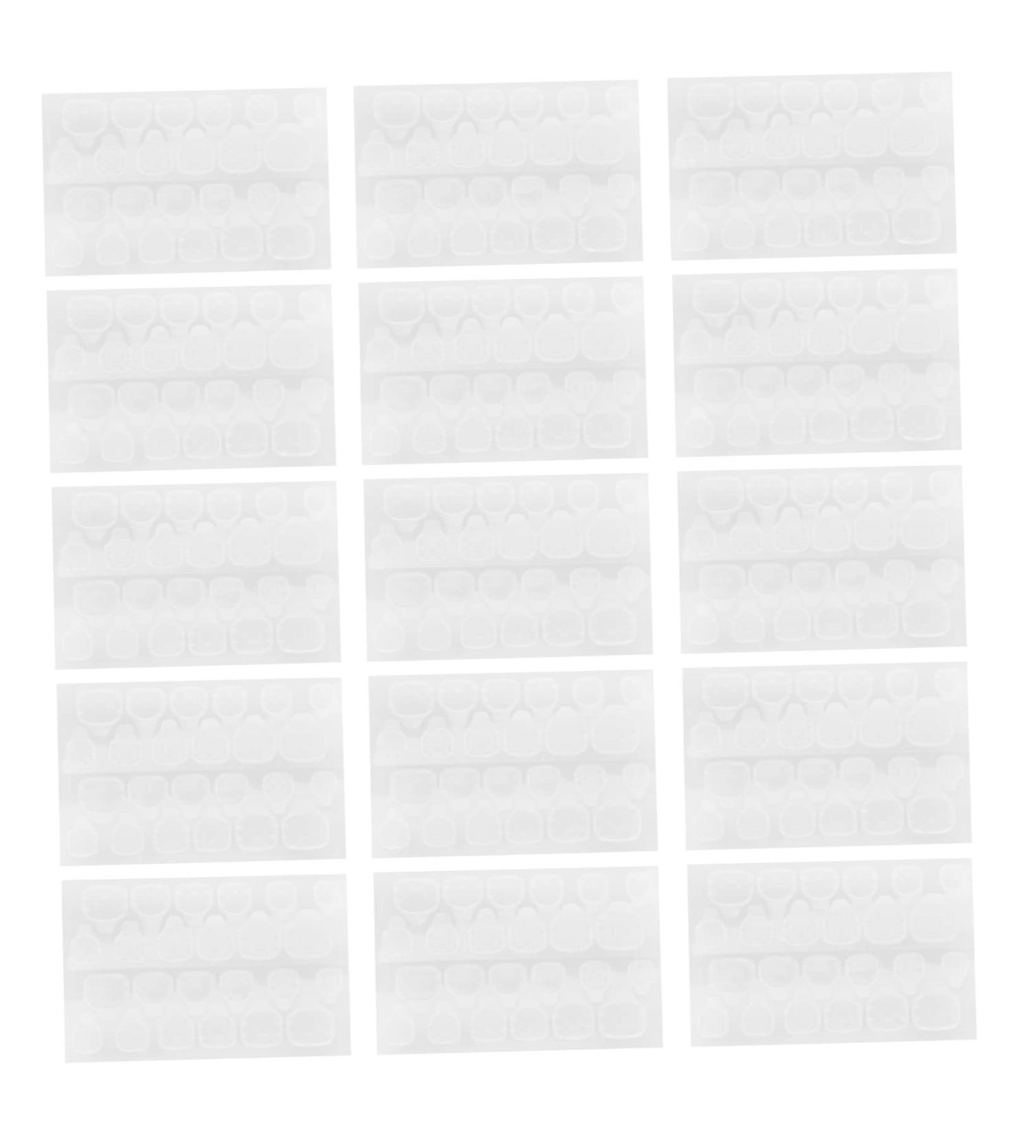 Gogogmee 15sheets Nail Jelly Glue Fake Nails Fake Nail Stickers Waterproof Nail Sticker Waterproof Labels Premium Fake Nails Glue Self-use Nail Glue Nail Glue Stickers Nail Art Glue - Buy Online on SooperMarket.com